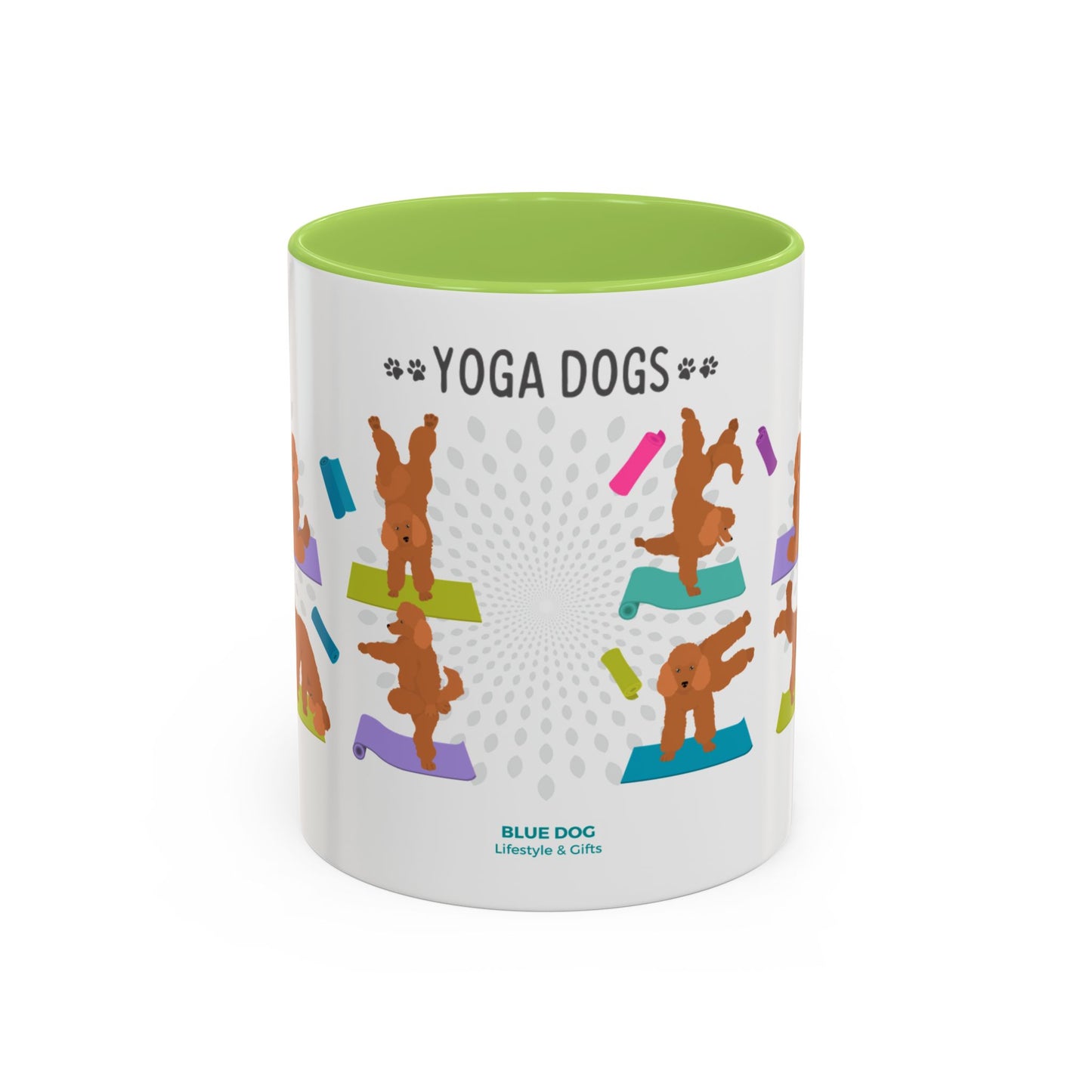 Yoga Dogs Coffee Mug - Meet the Poodle