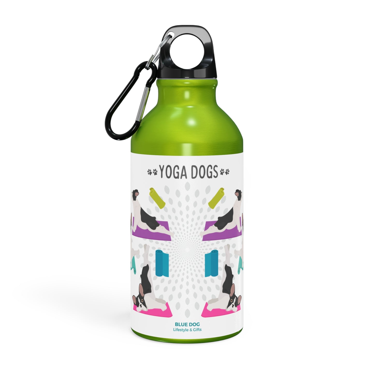 Yoga Dogs Sport Bottle - French Bulldog