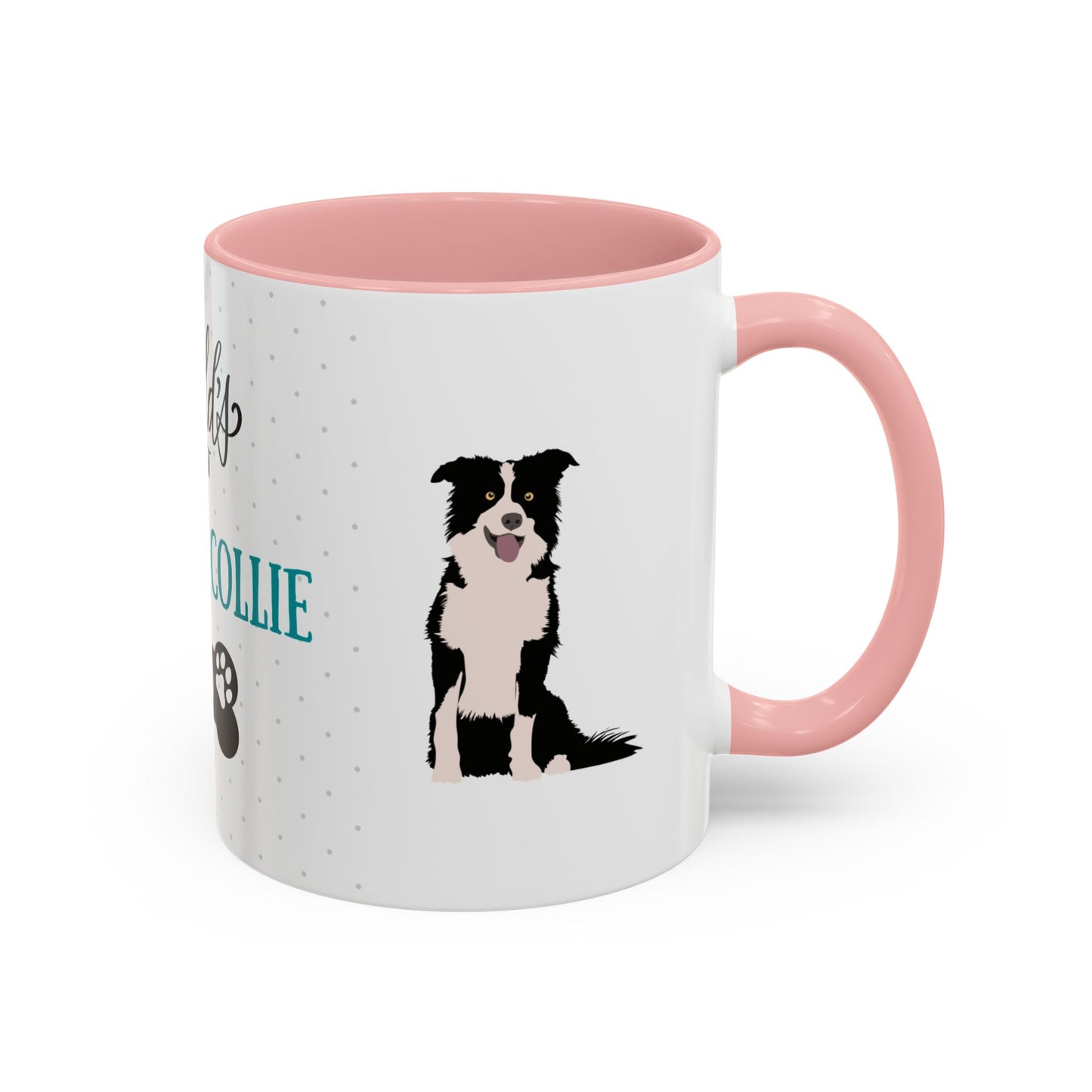 World's Best Border Collie Dad Coffee Mug - Cute Dog Lover Gift