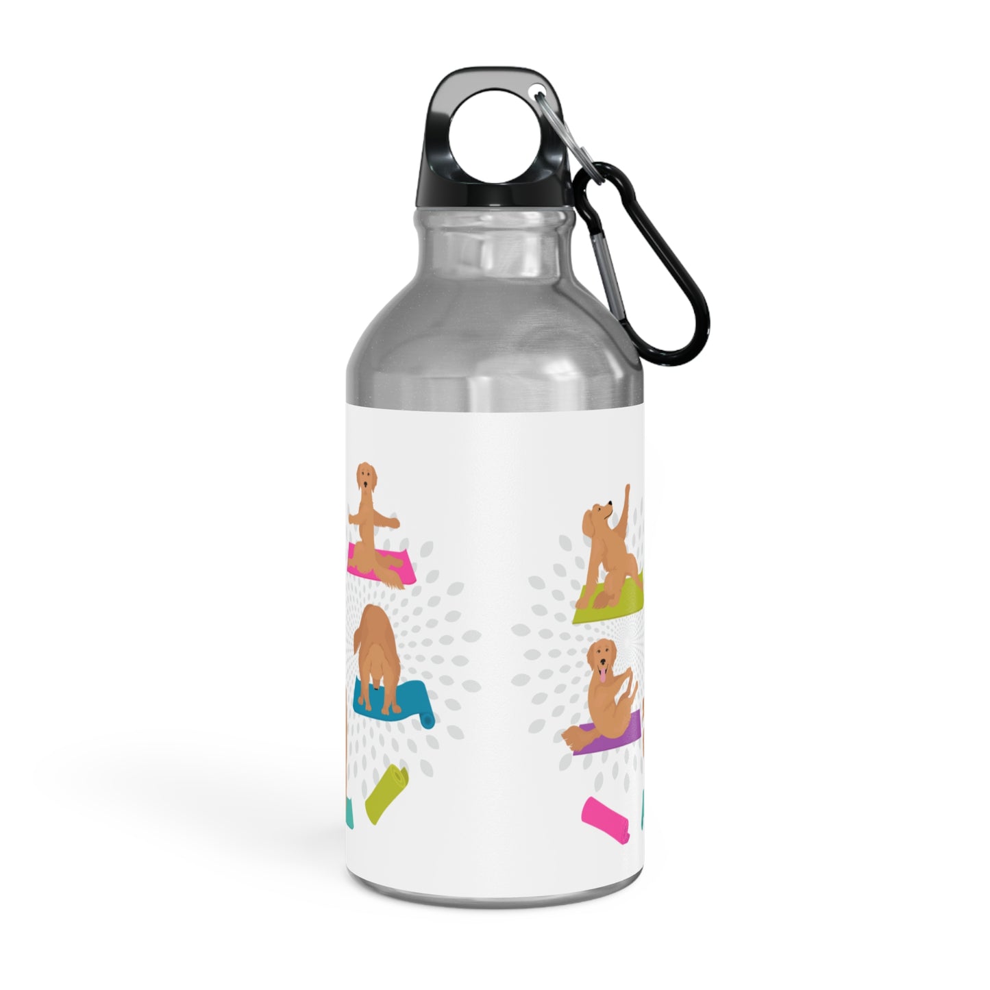 Yoga Dogs Sport Bottle - Golden Retriever