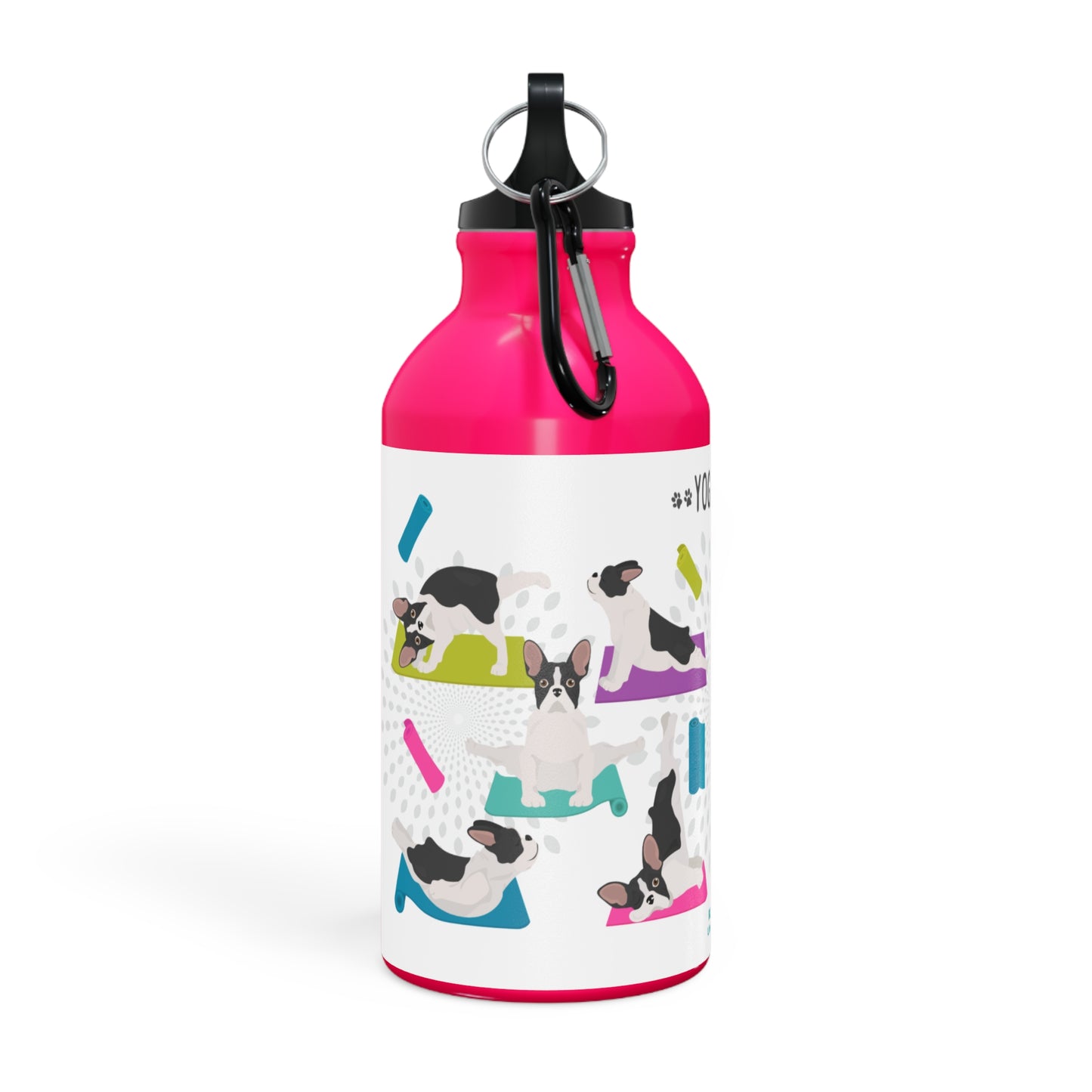 Yoga Dogs Sport Bottle - French Bulldog