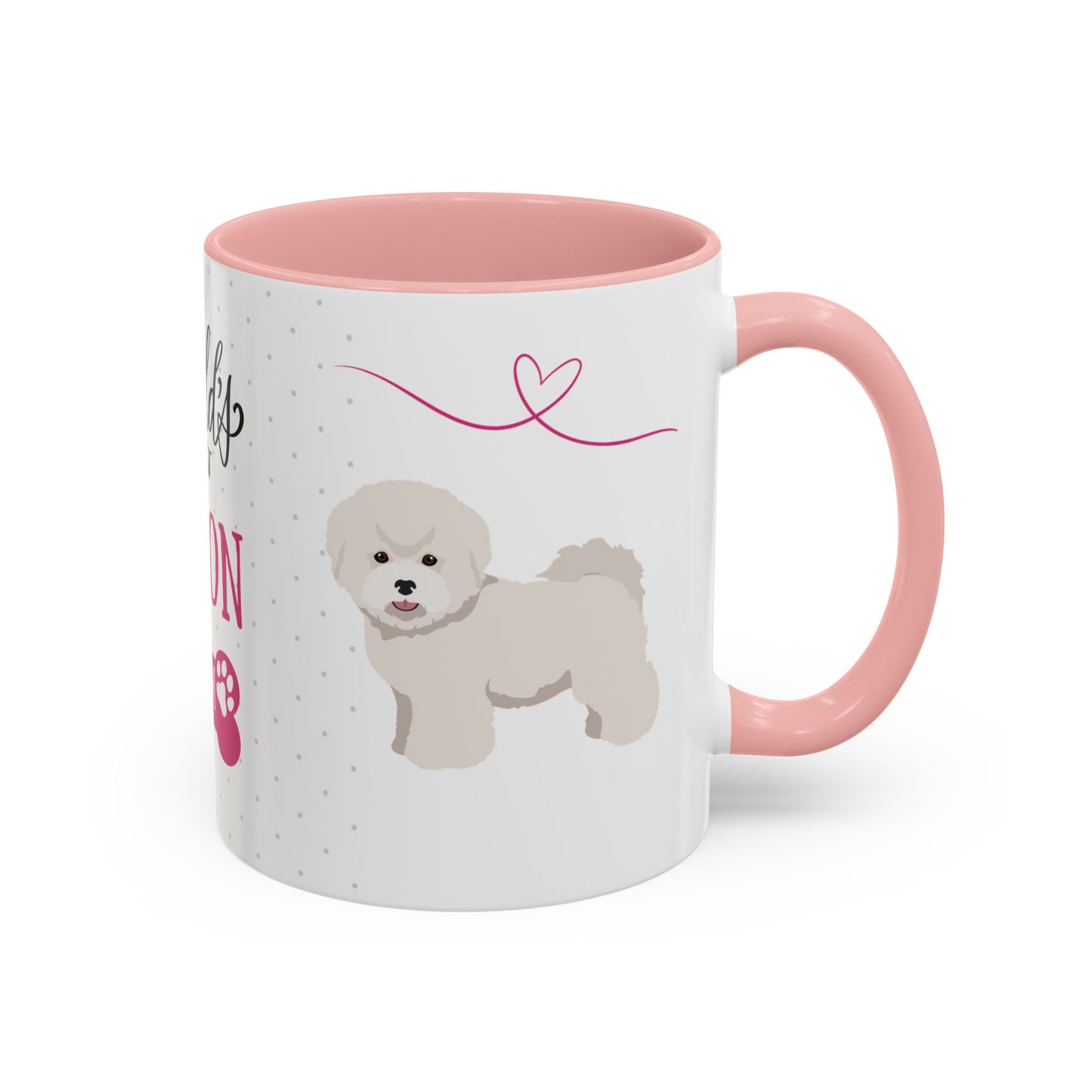 World's Best Bichon Mum Coffee Mug - Cute Dog Lover Gift