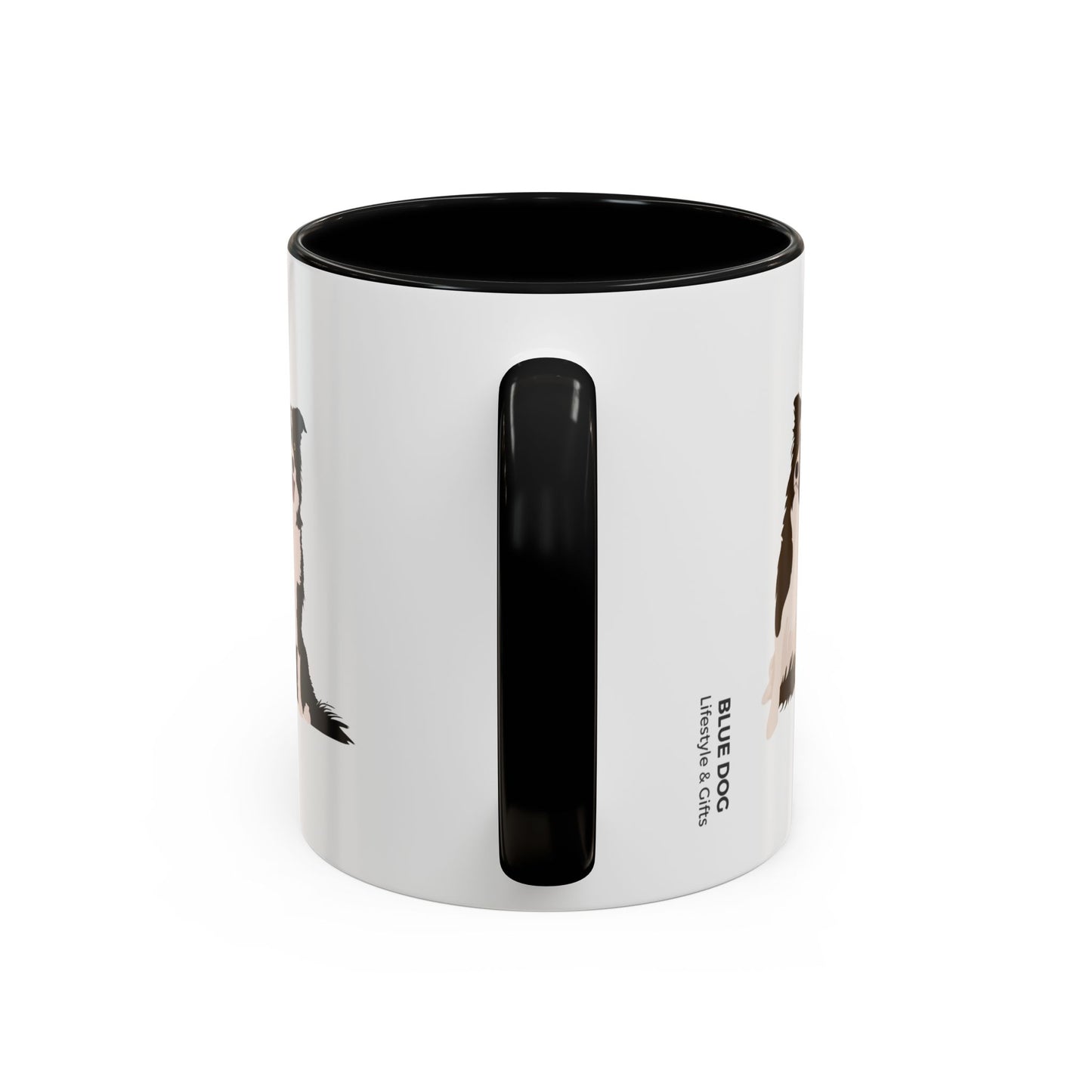 World's Best Border Collie Dad Coffee Mug - Cute Dog Lover Gift