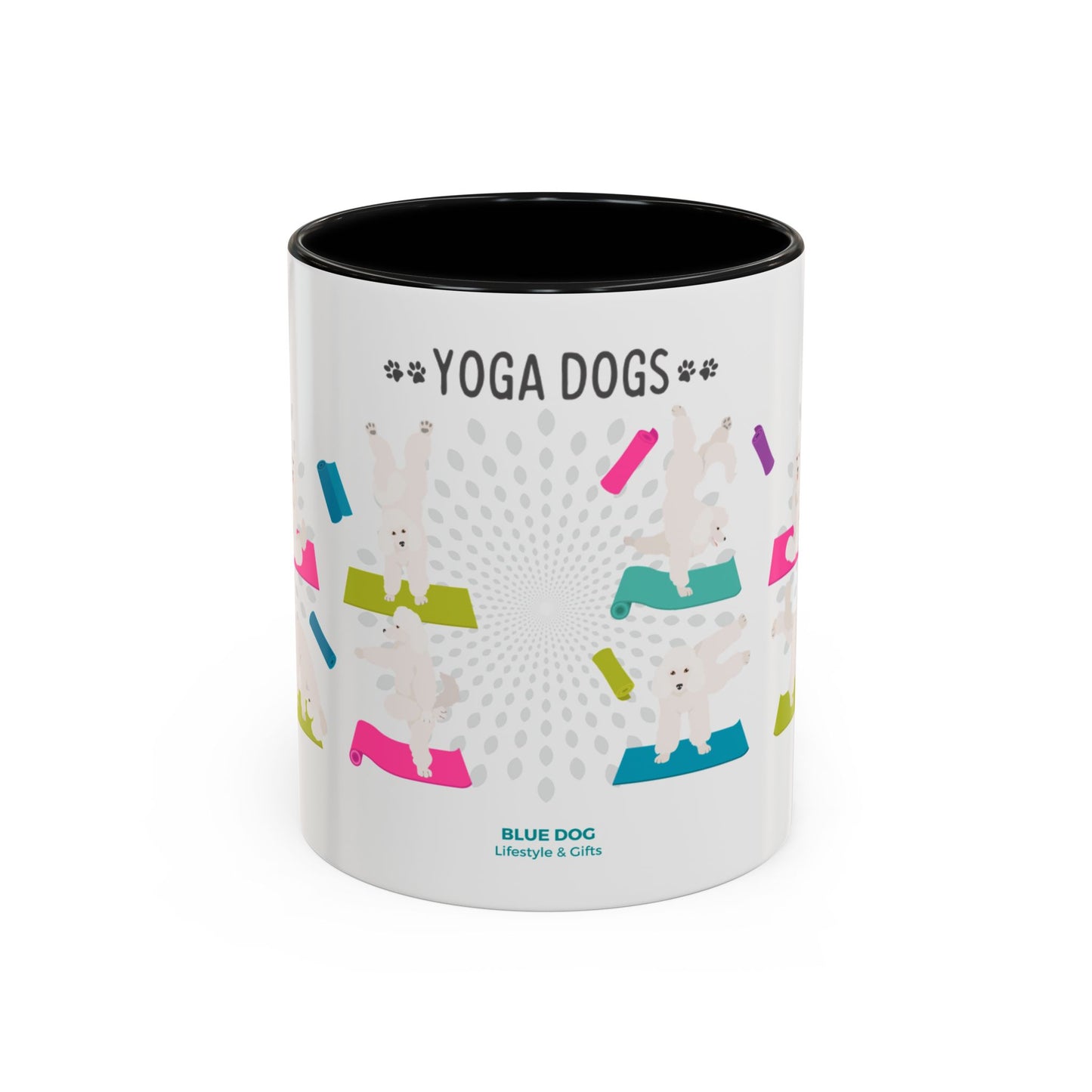 Yoga Dogs Coffee Mug - Meet the Poodle