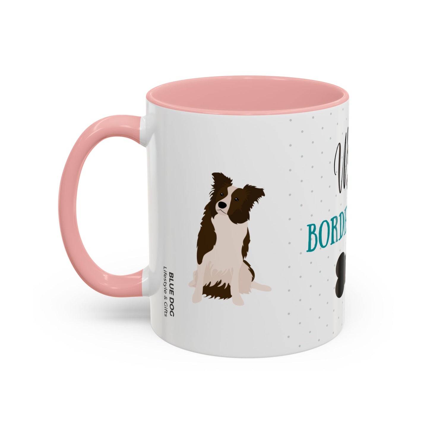 World's Best Border Collie Dad Coffee Mug - Cute Dog Lover Gift