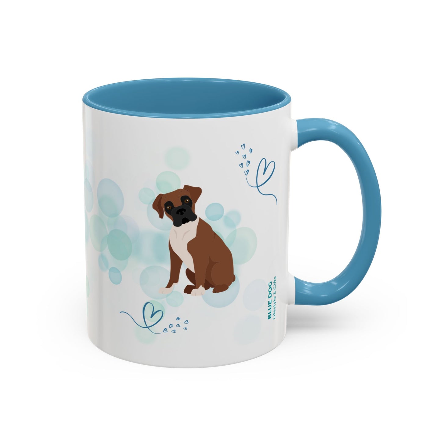 "I Love My Dog” Mug - Boxer Dogs