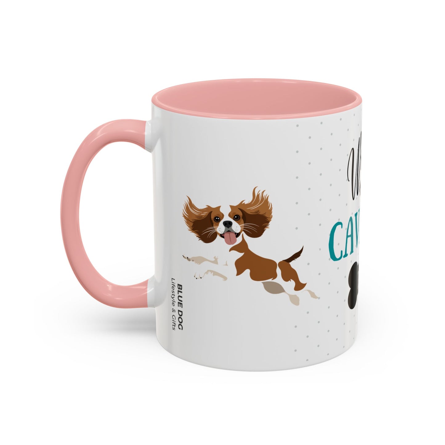 World's Best Cavalier Dad Coffee Mug - Cute Dog Lover Gift