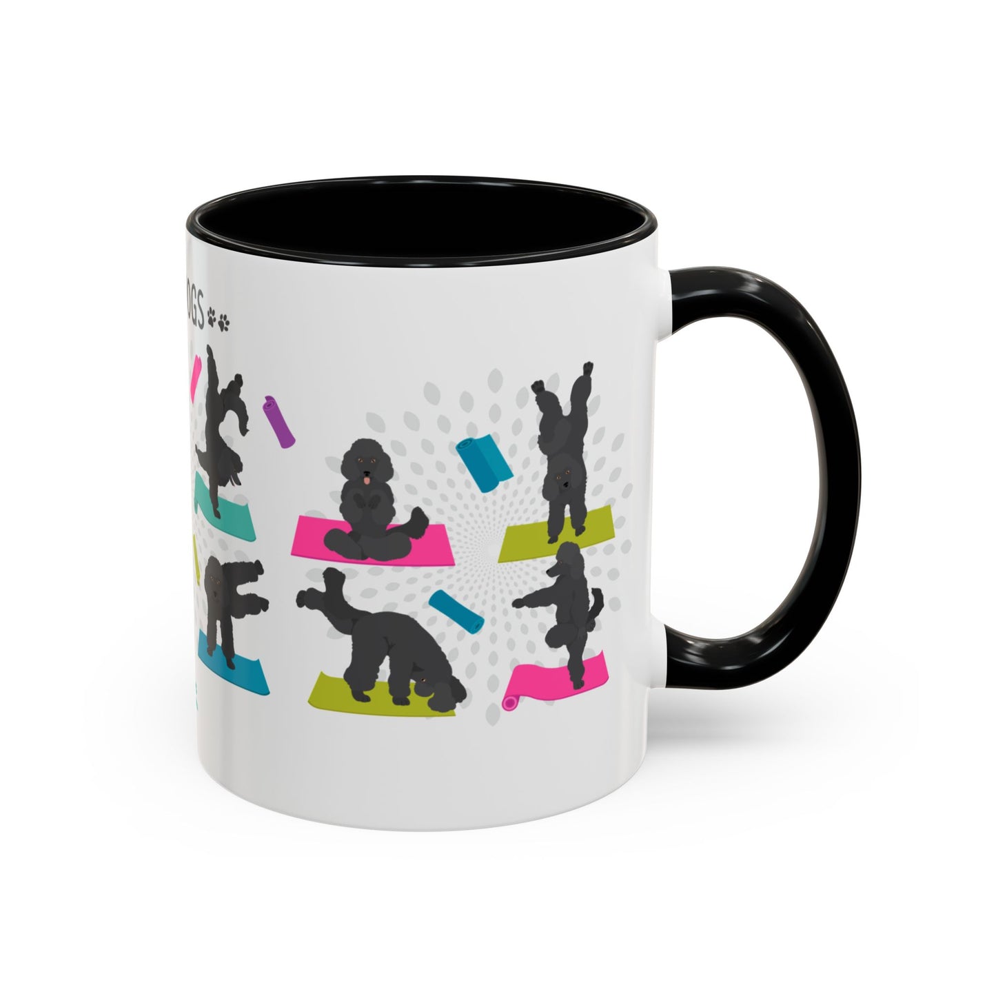 Yoga Dogs Coffee Mug - Meet the Poodle