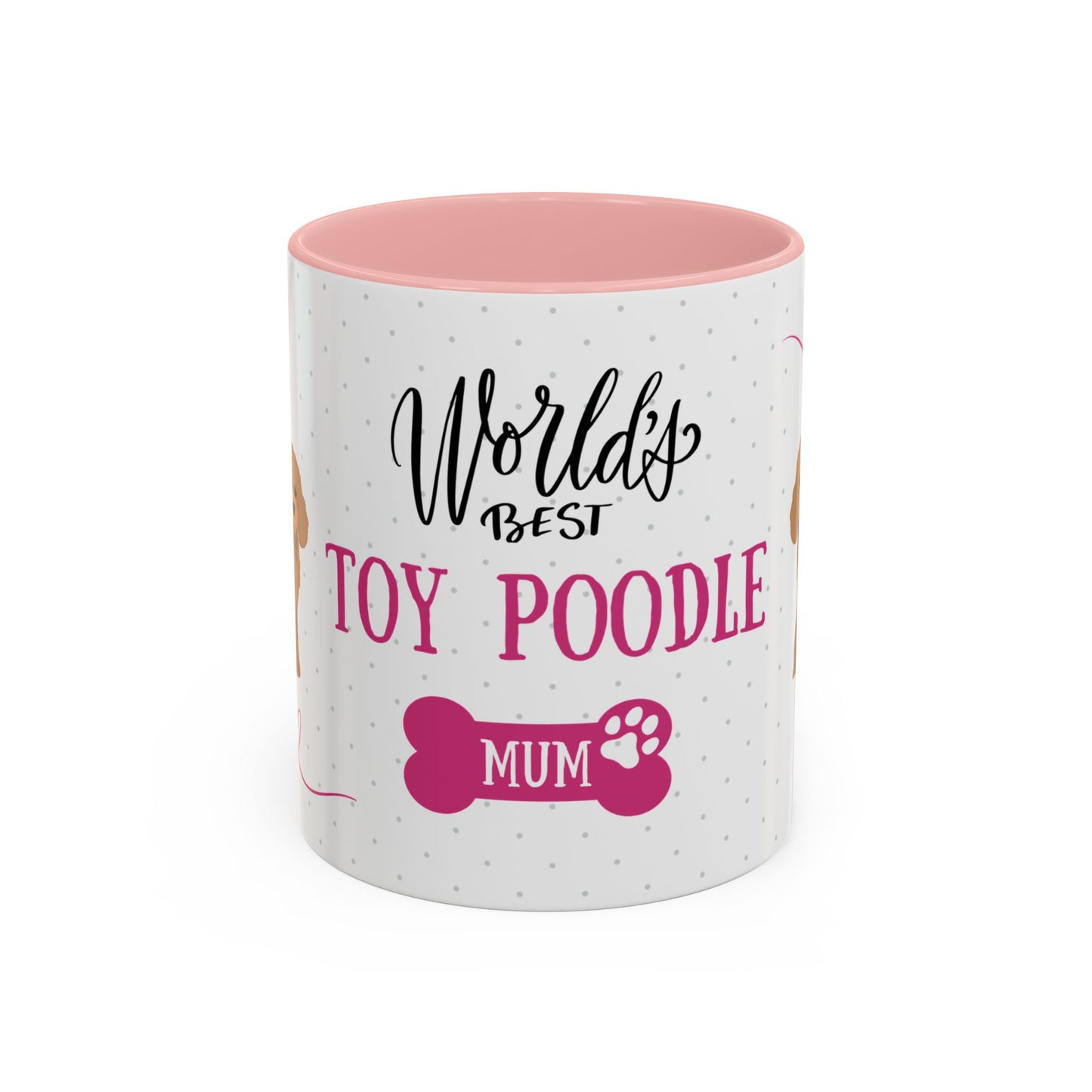 World's Best Toy Poodle Mum Coffee Mug - Cute Dog Lover Gift