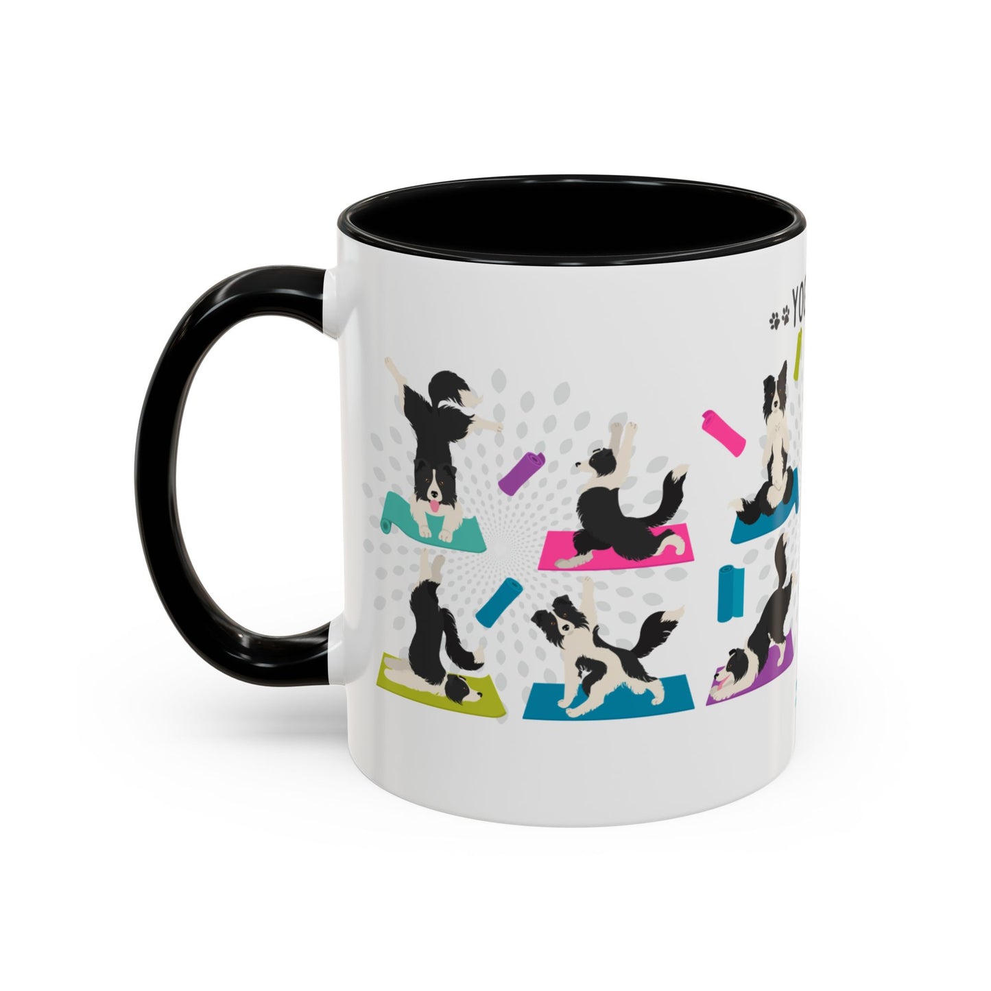Yoga Dogs Coffee Mug - Meet the Border Collie