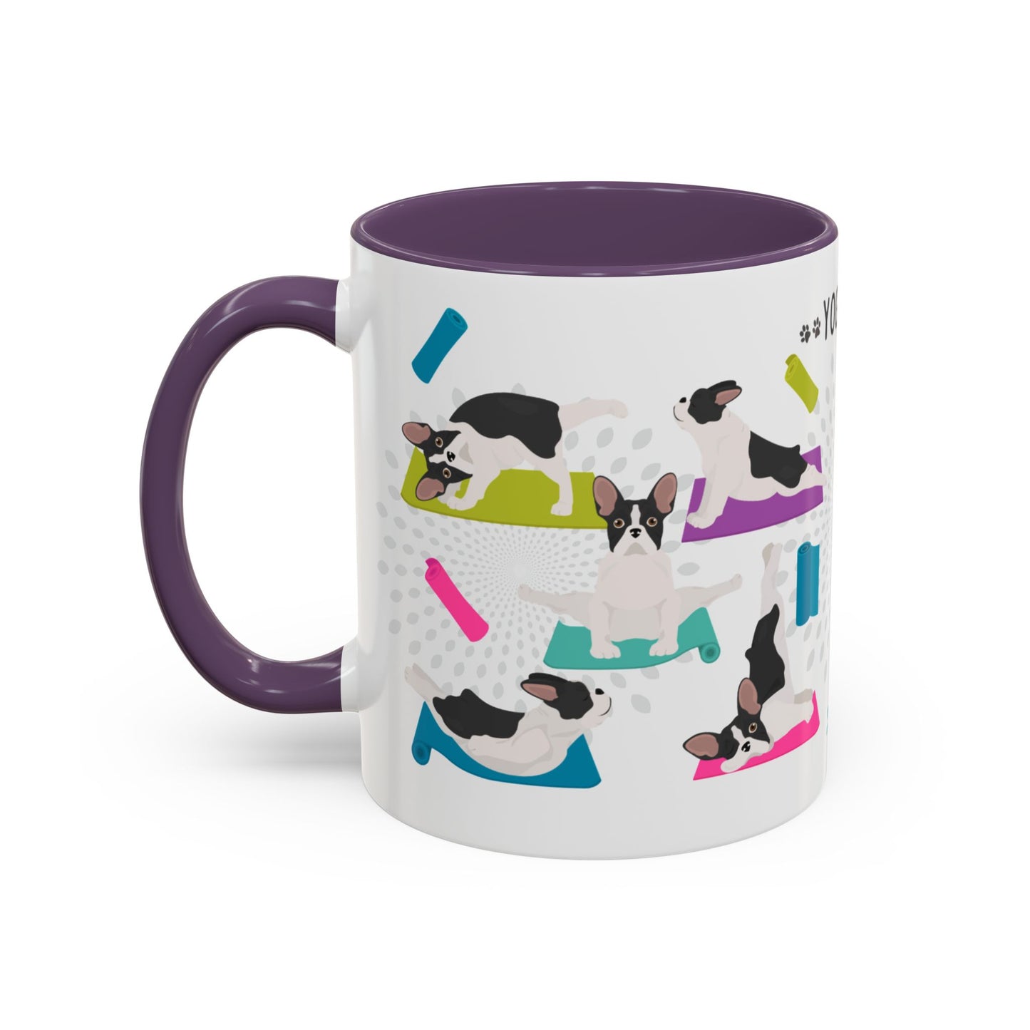 Yoga Dogs Coffee Mug - Meet the Frenchie