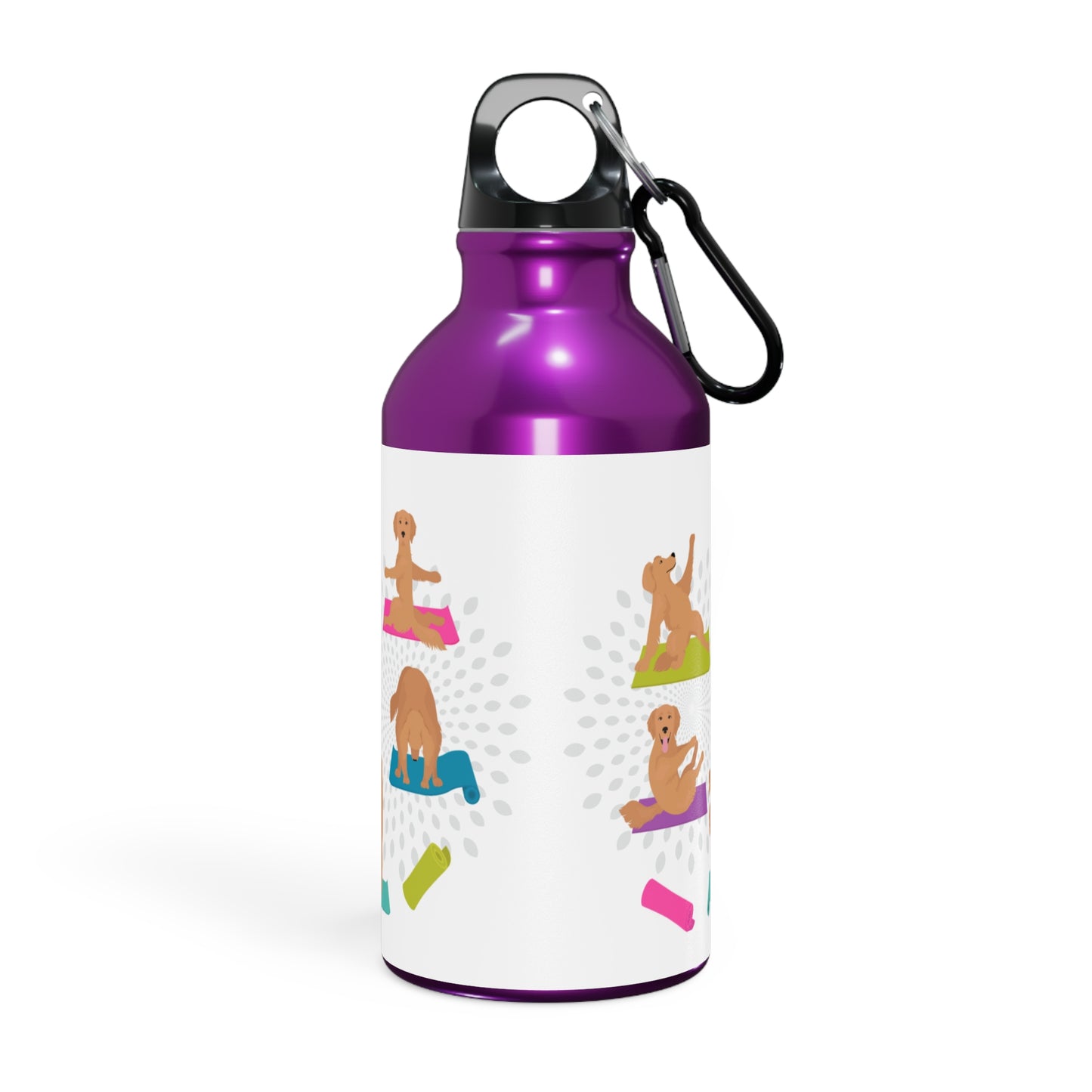 Yoga Dogs Sport Bottle - Golden Retriever