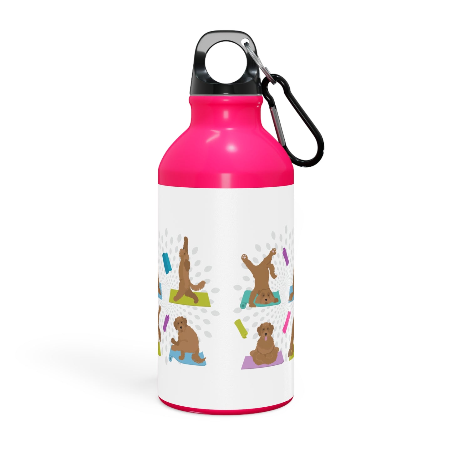 Yoga Dogs Sport Bottle - Labradoodle