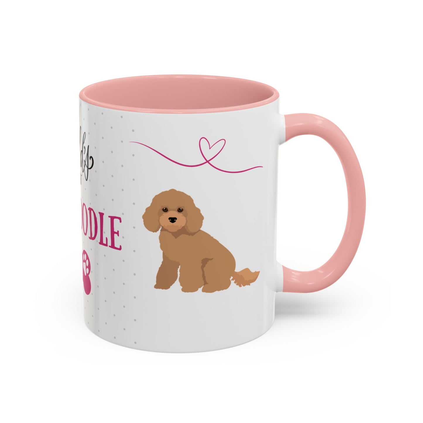 World's Best Toy Poodle Mum Coffee Mug - Cute Dog Lover Gift