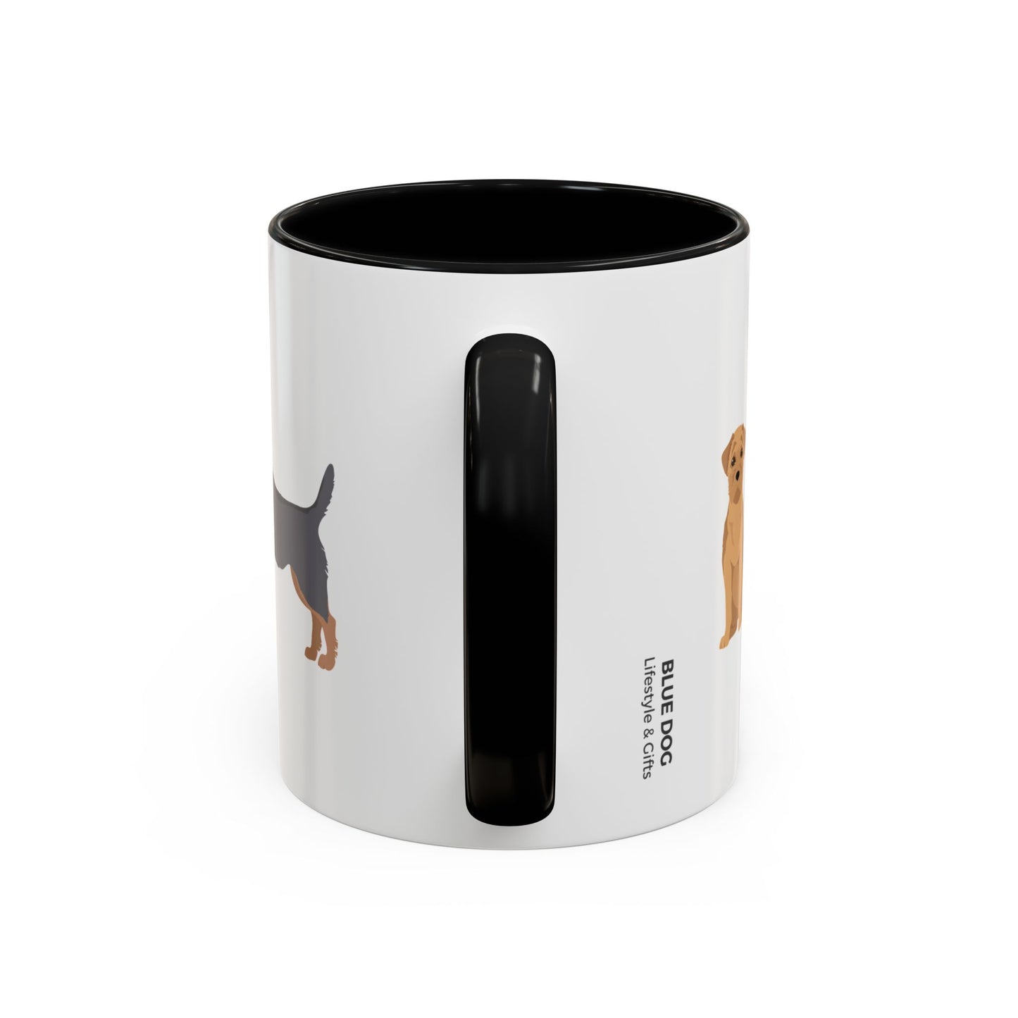 World's Best Border Terrier Dad Coffee Mug - Cute Dog Lover Gift