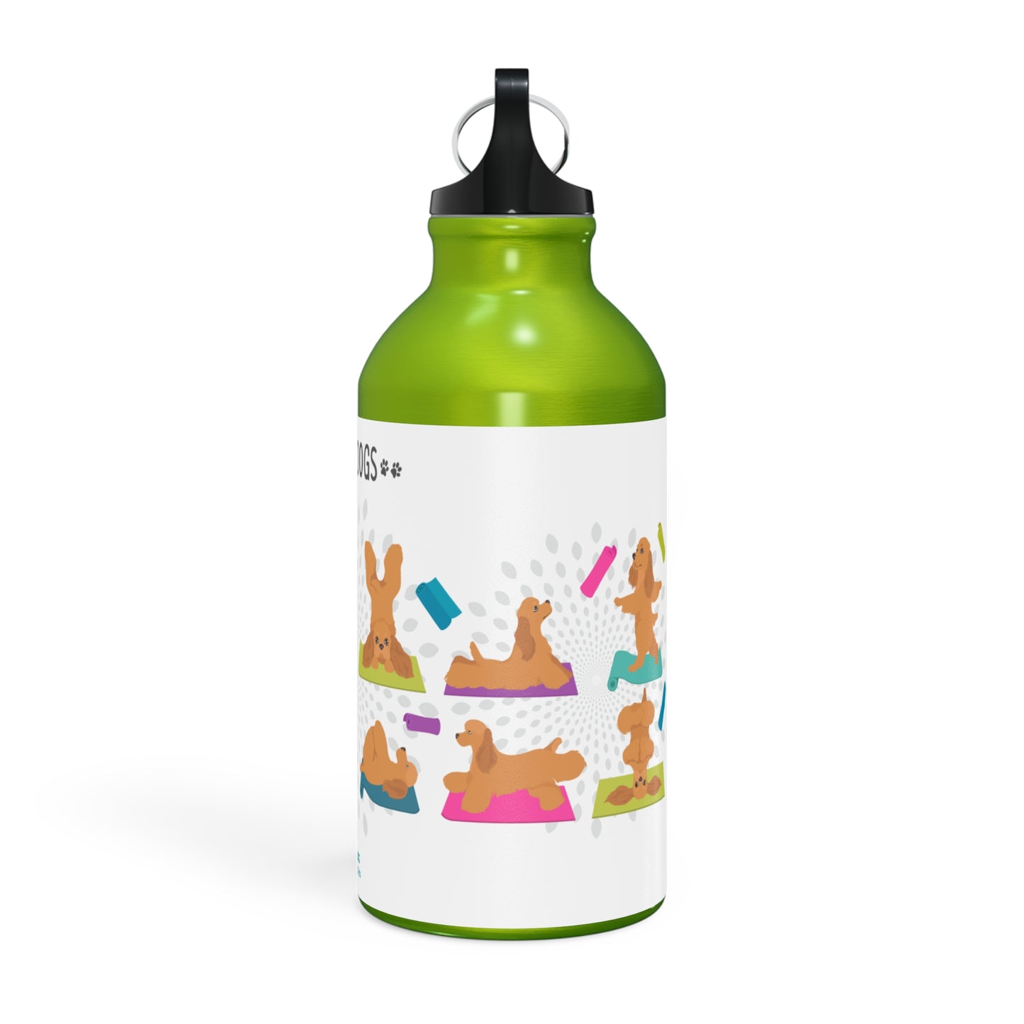 Yoga Dogs Sport Bottle - Cocker Spaniel