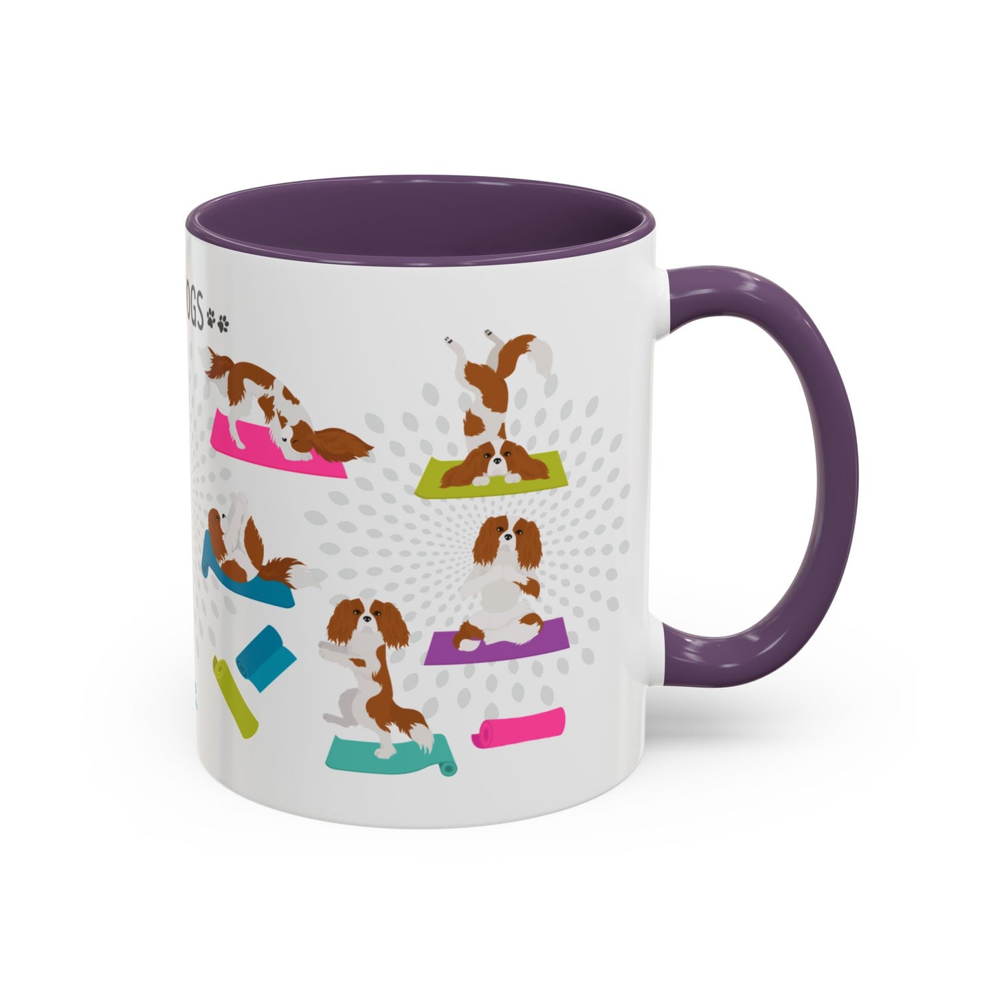 Yoga Dogs Coffee Mug - Meet the Cavalier King Charles
