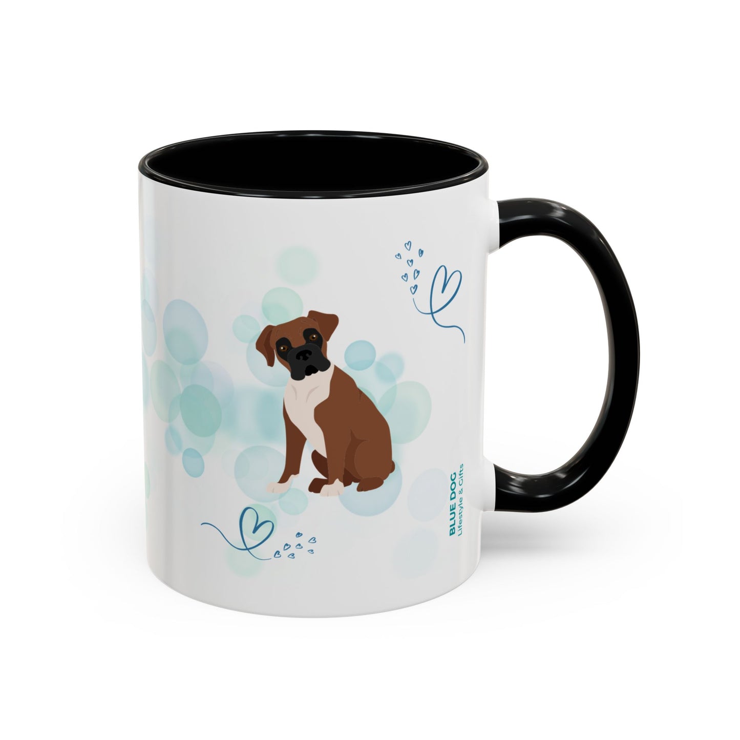 "I Love My Dog” Mug - Boxer Dogs