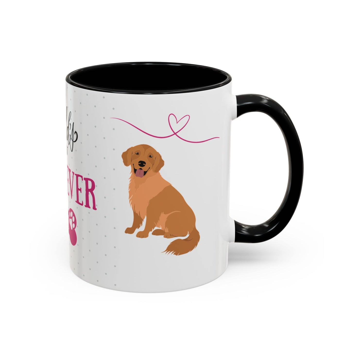 World's Best Retriever Mum Coffee Mug - Cute Dog Lover Gift