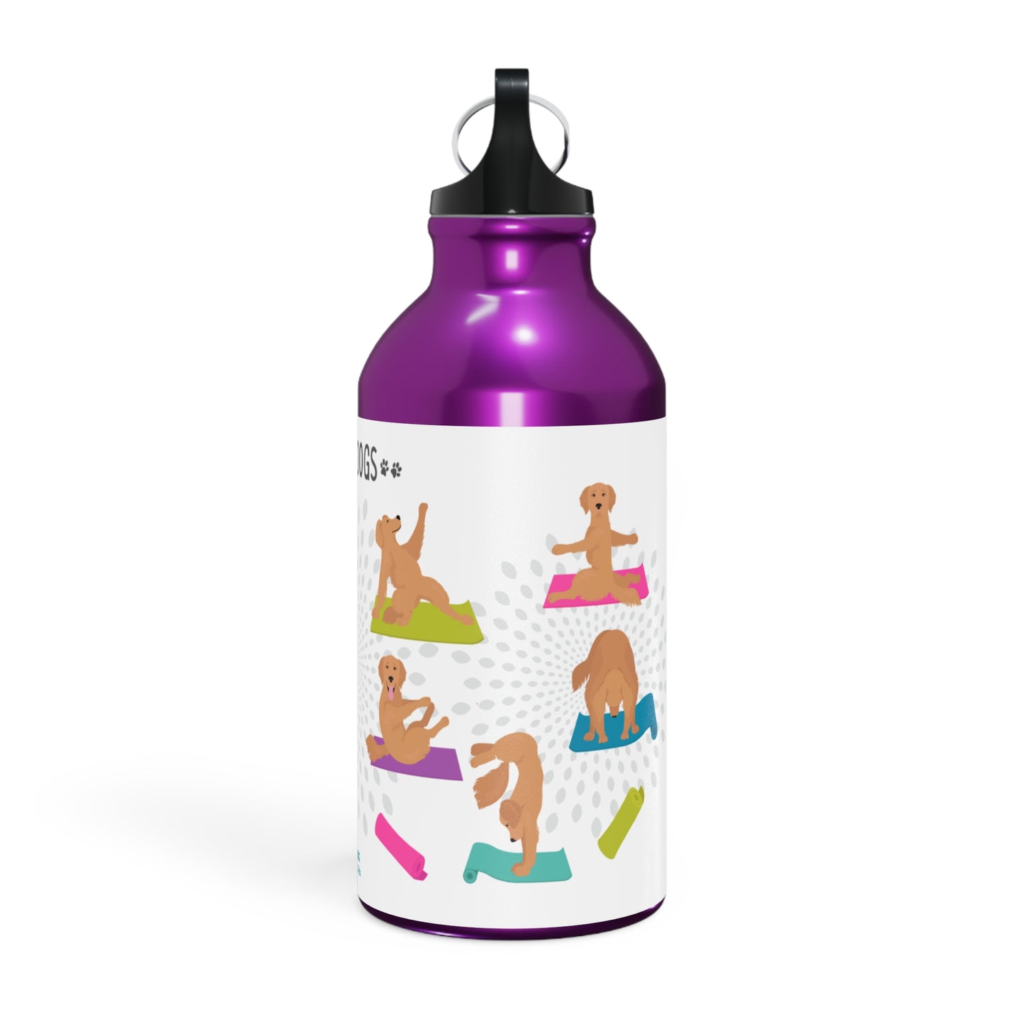 Yoga Dogs Sport Bottle - Golden Retriever