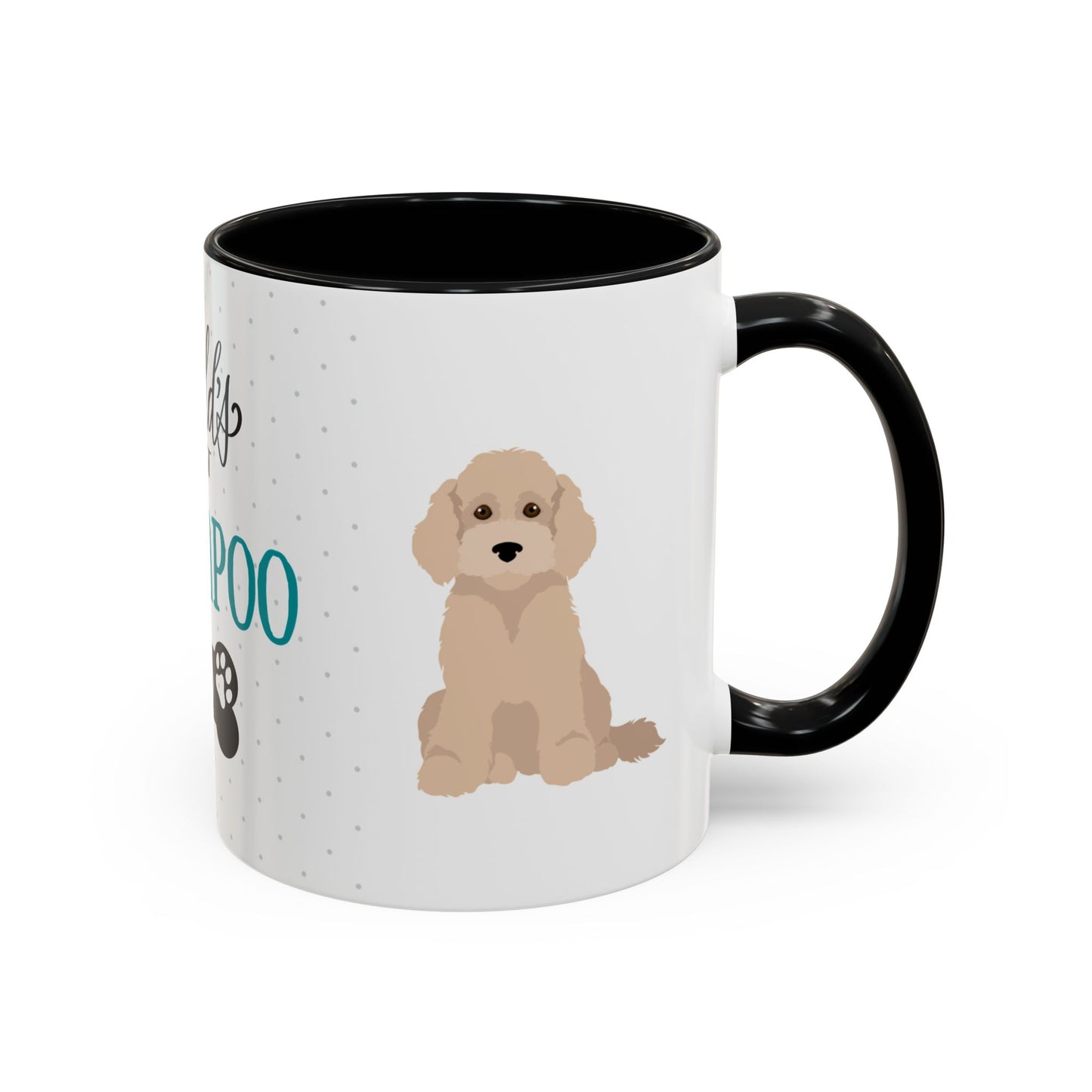 World's Best Golden Cockapoo Dad Coffee Mug - Cute Dog Lover Gift