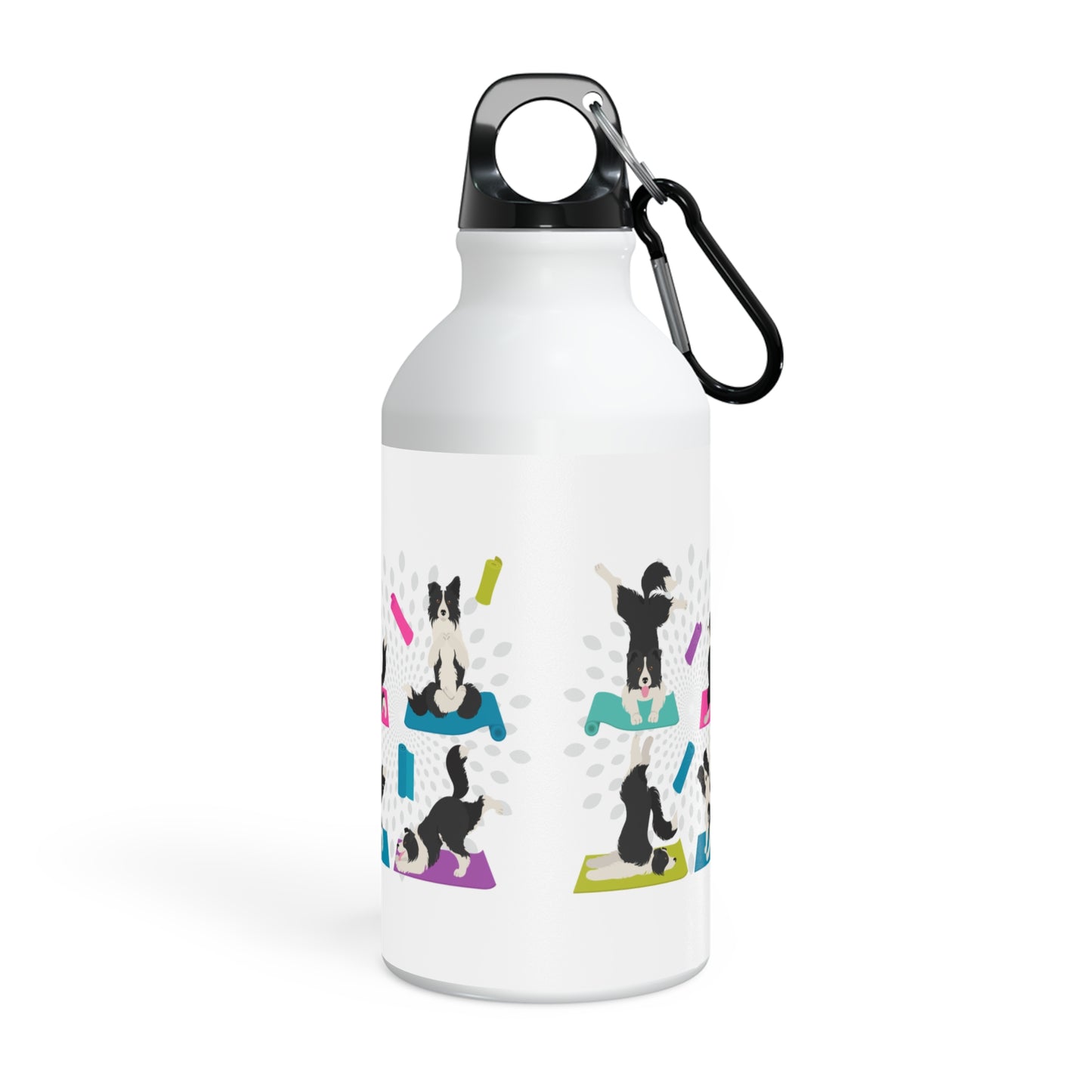 Yoga Dogs Sport Bottle - Border Collie
