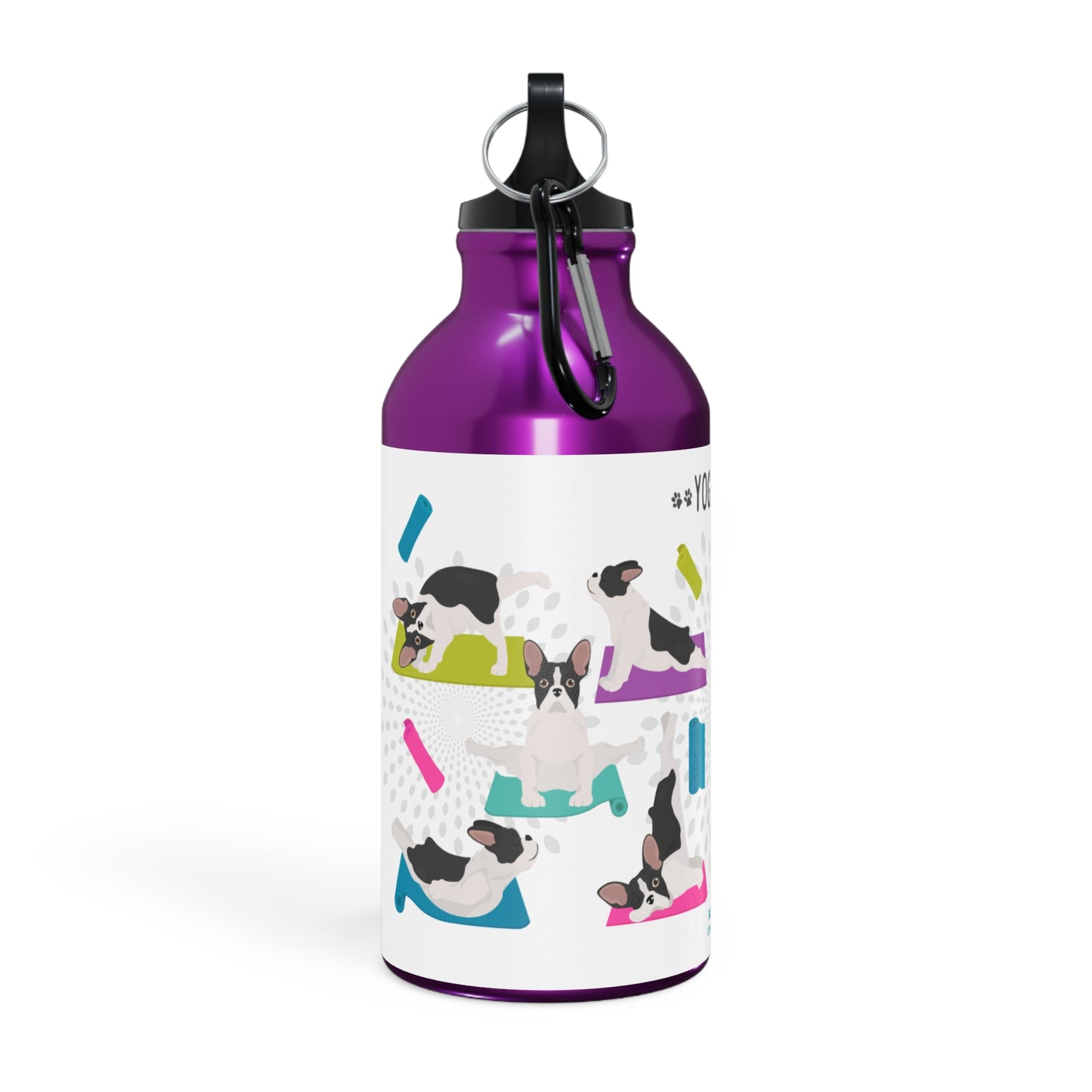 Yoga Dogs Sport Bottle - French Bulldog