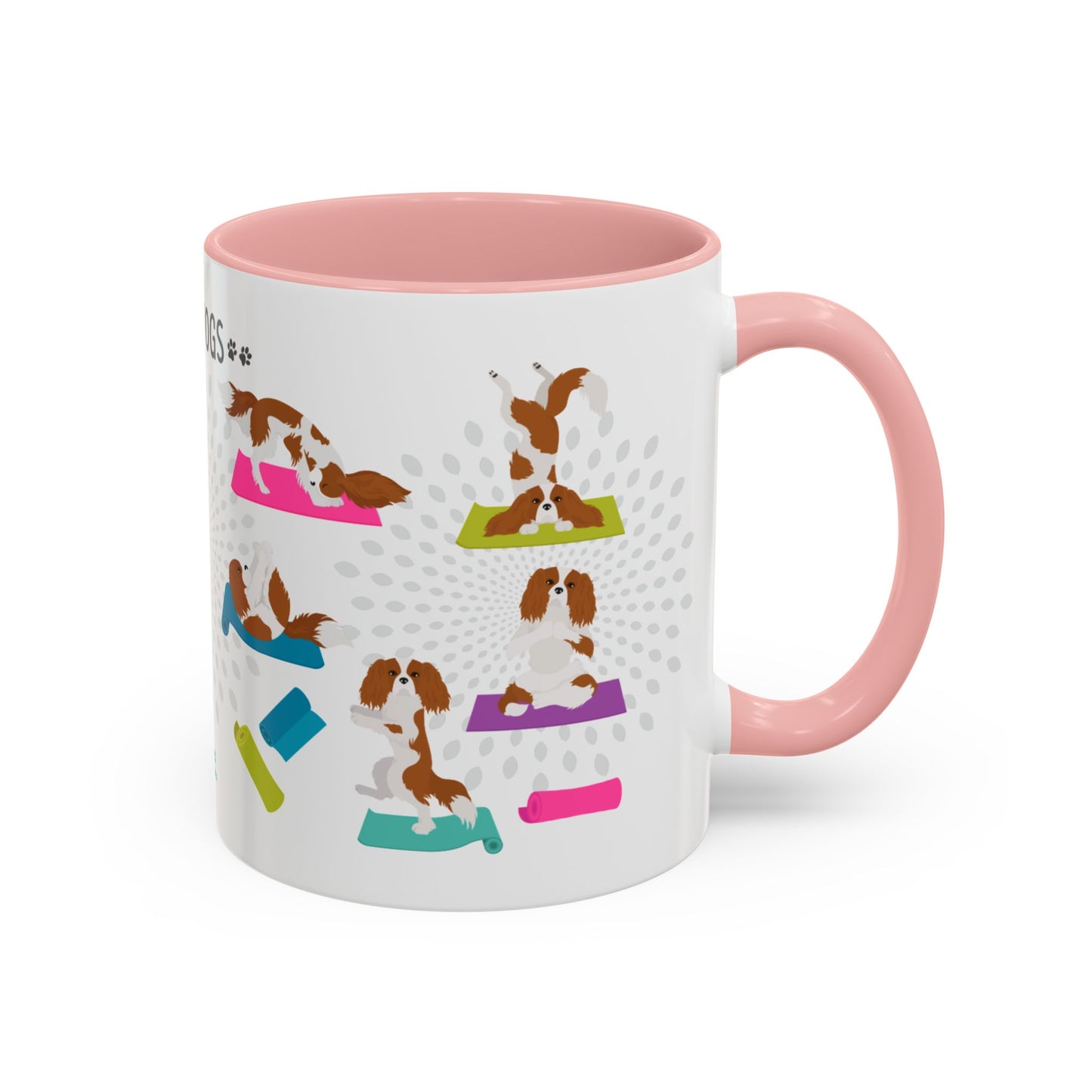 Yoga Dogs Coffee Mug - Meet the Cavalier King Charles