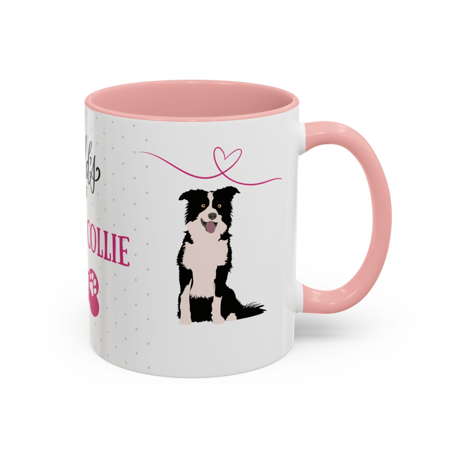 World's Best Border Collie Mum Coffee Mug - Cute Dog Lover Gift