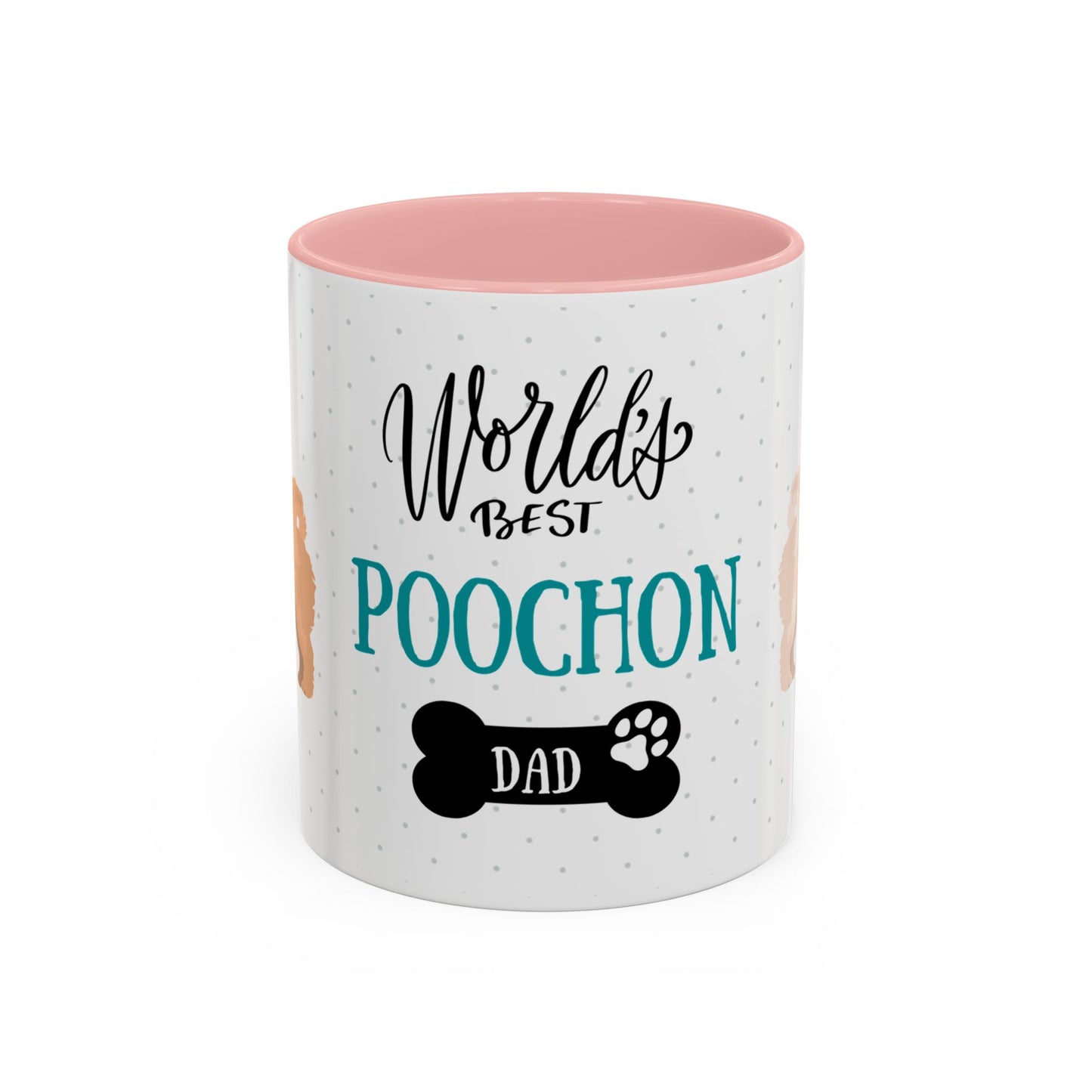 World's Best Poochon Mum Coffee Mug - Cute Dog Lover Gift
