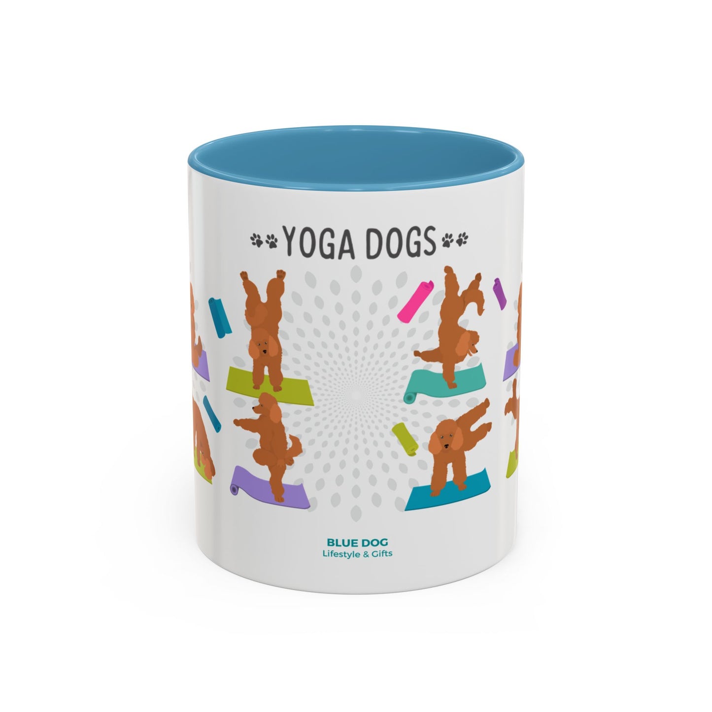 Yoga Dogs Coffee Mug - Meet the Poodle