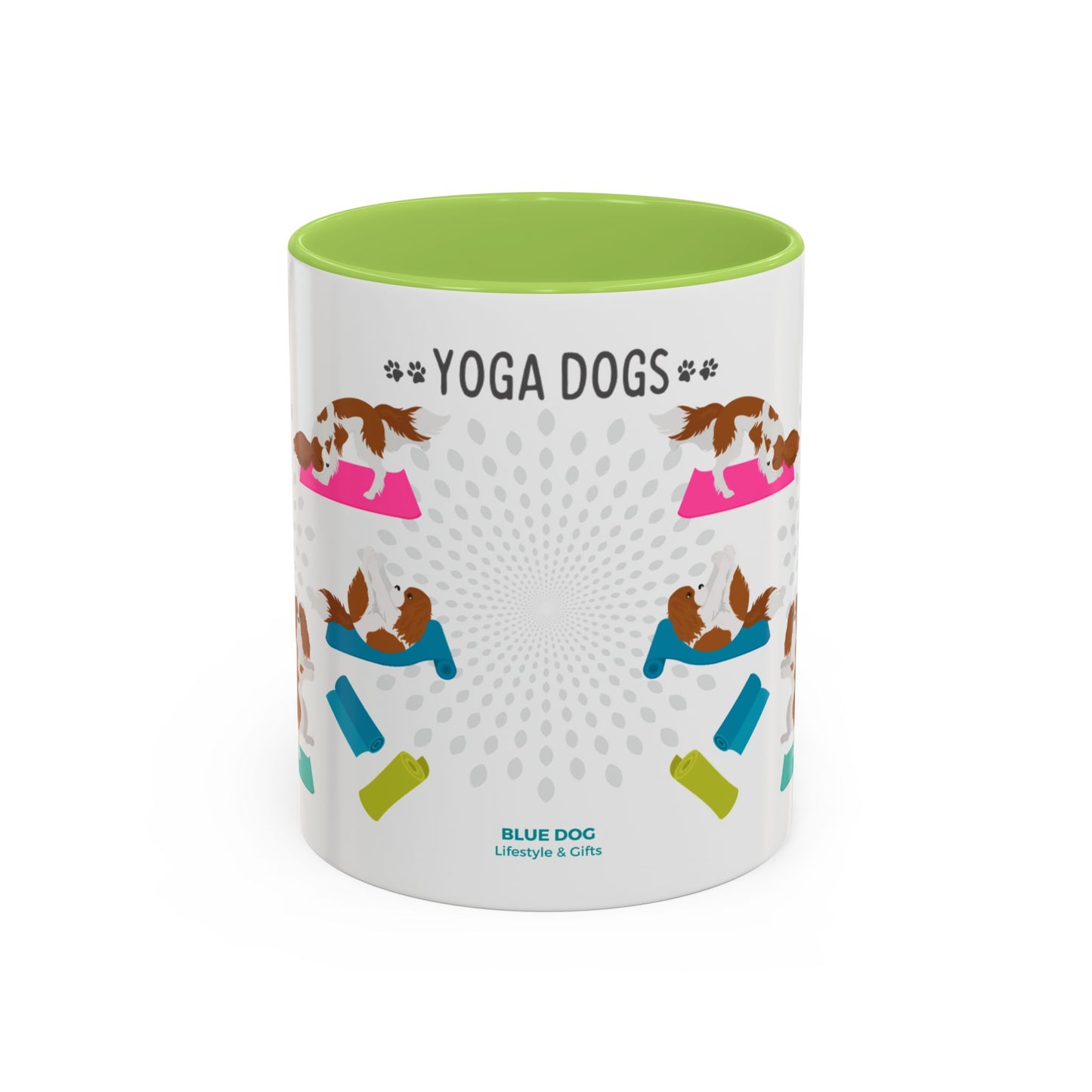 Yoga Dogs Coffee Mug - Meet the Cavalier King Charles