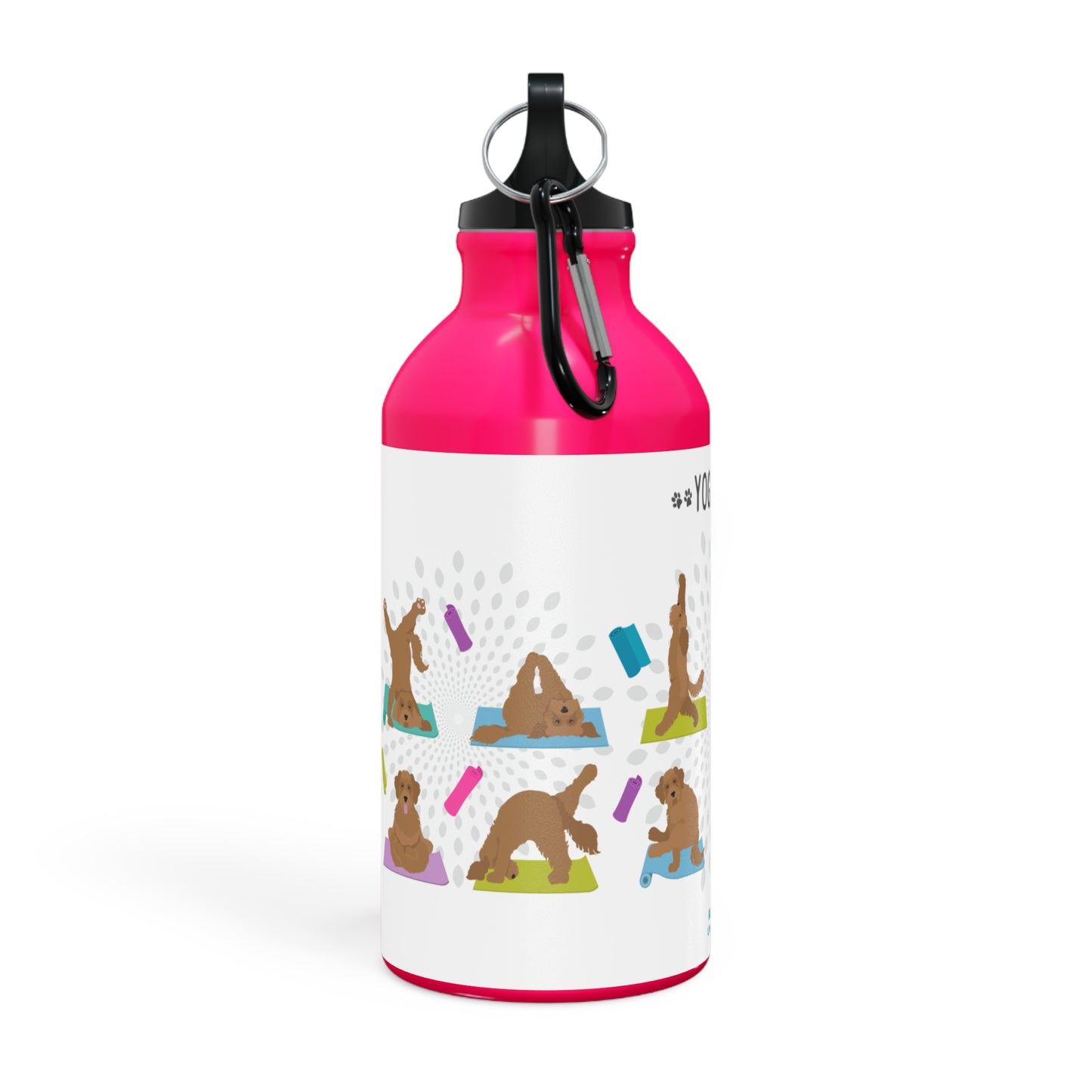 Yoga Dogs Sport Bottle - Labradoodle