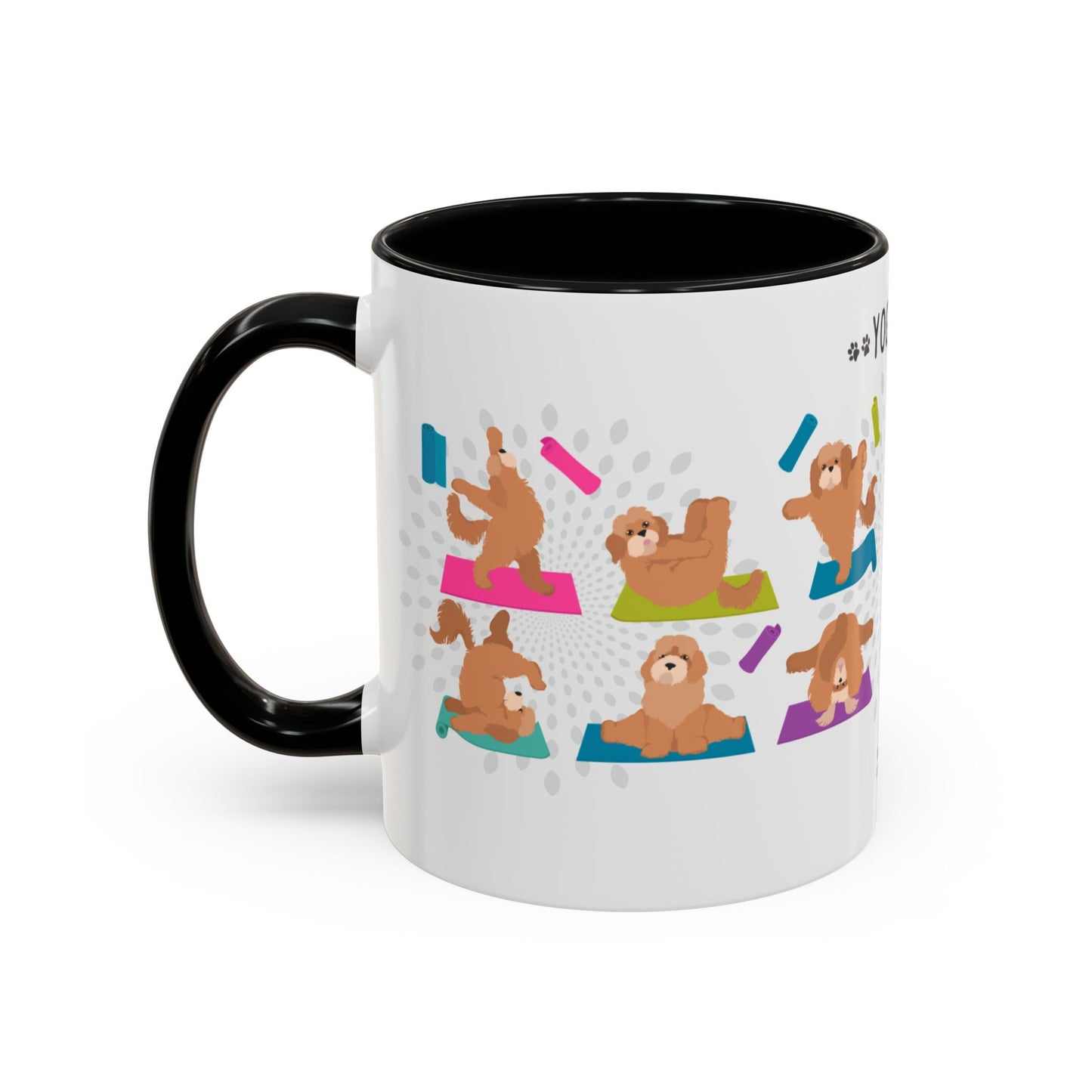Yoga Dogs Coffee Mug - Meet the Cockapoo