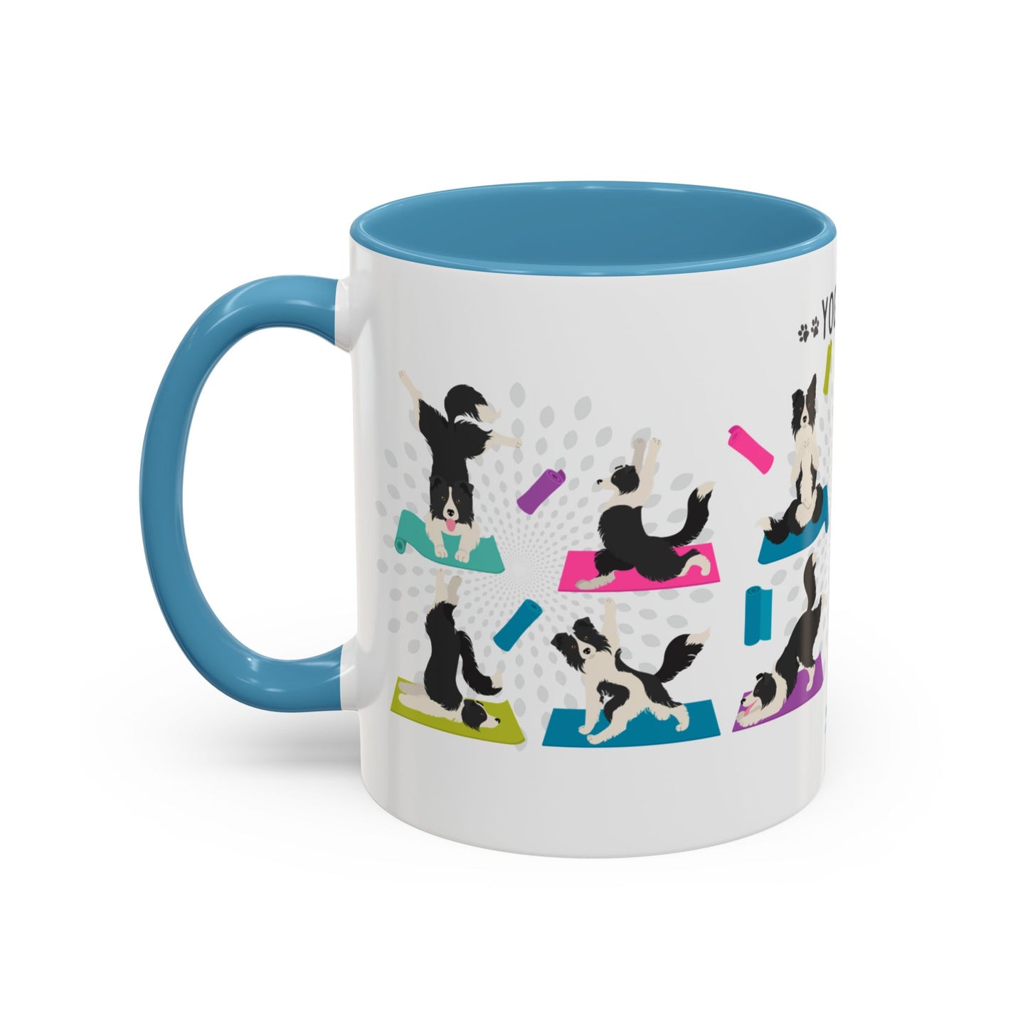 Yoga Dogs Coffee Mug - Meet the Border Collie