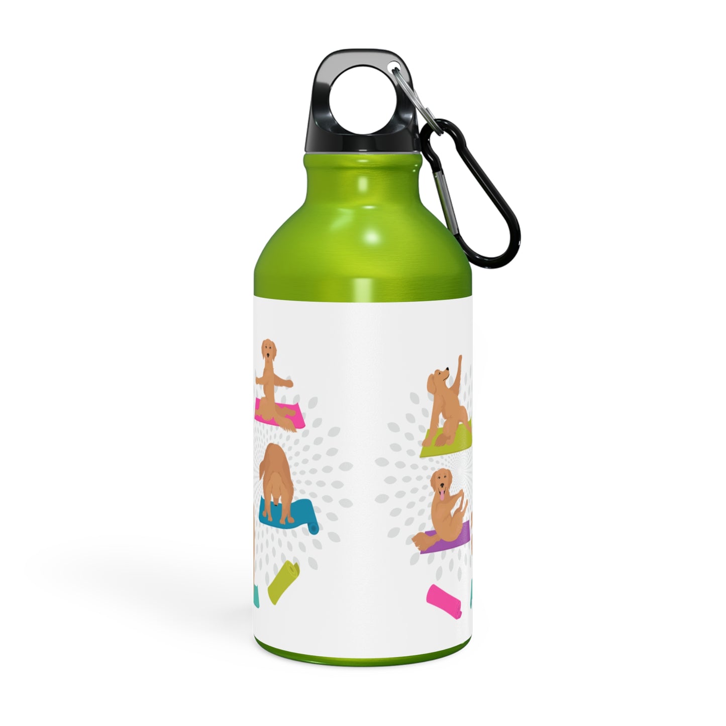Yoga Dogs Sport Bottle - Golden Retriever