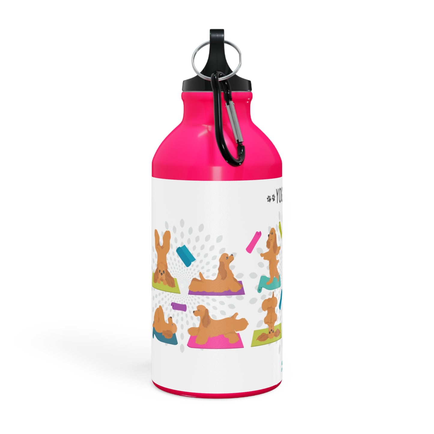 Yoga Dogs Sport Bottle - Cocker Spaniel