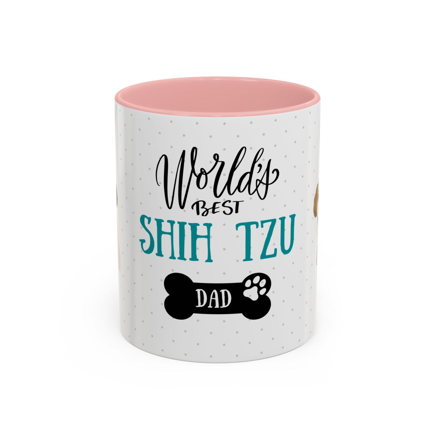 World's Best Shih Tzu Dad Coffee Mug - Cute Dog Lover Gift