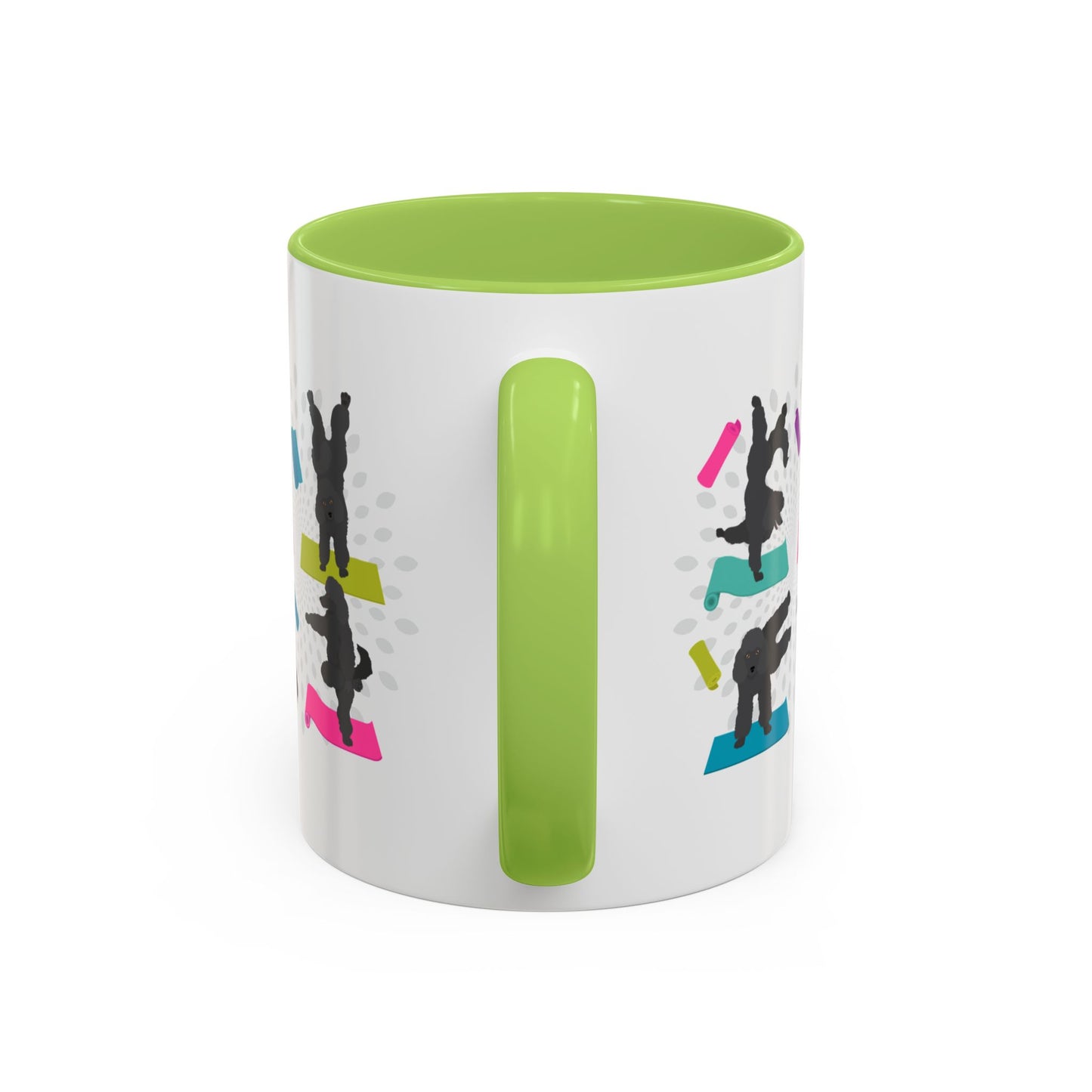 Yoga Dogs Coffee Mug - Meet the Poodle