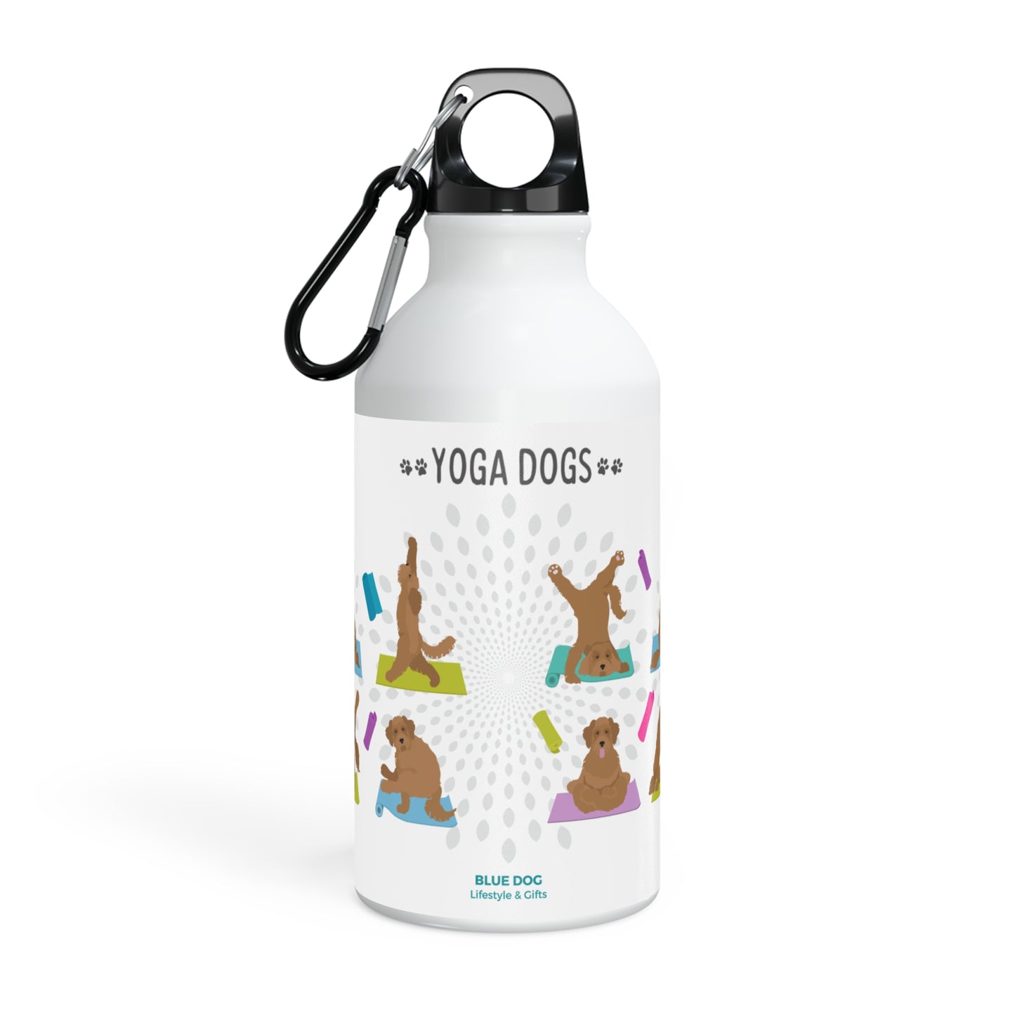 Yoga Dogs Sport Bottle - Labradoodle