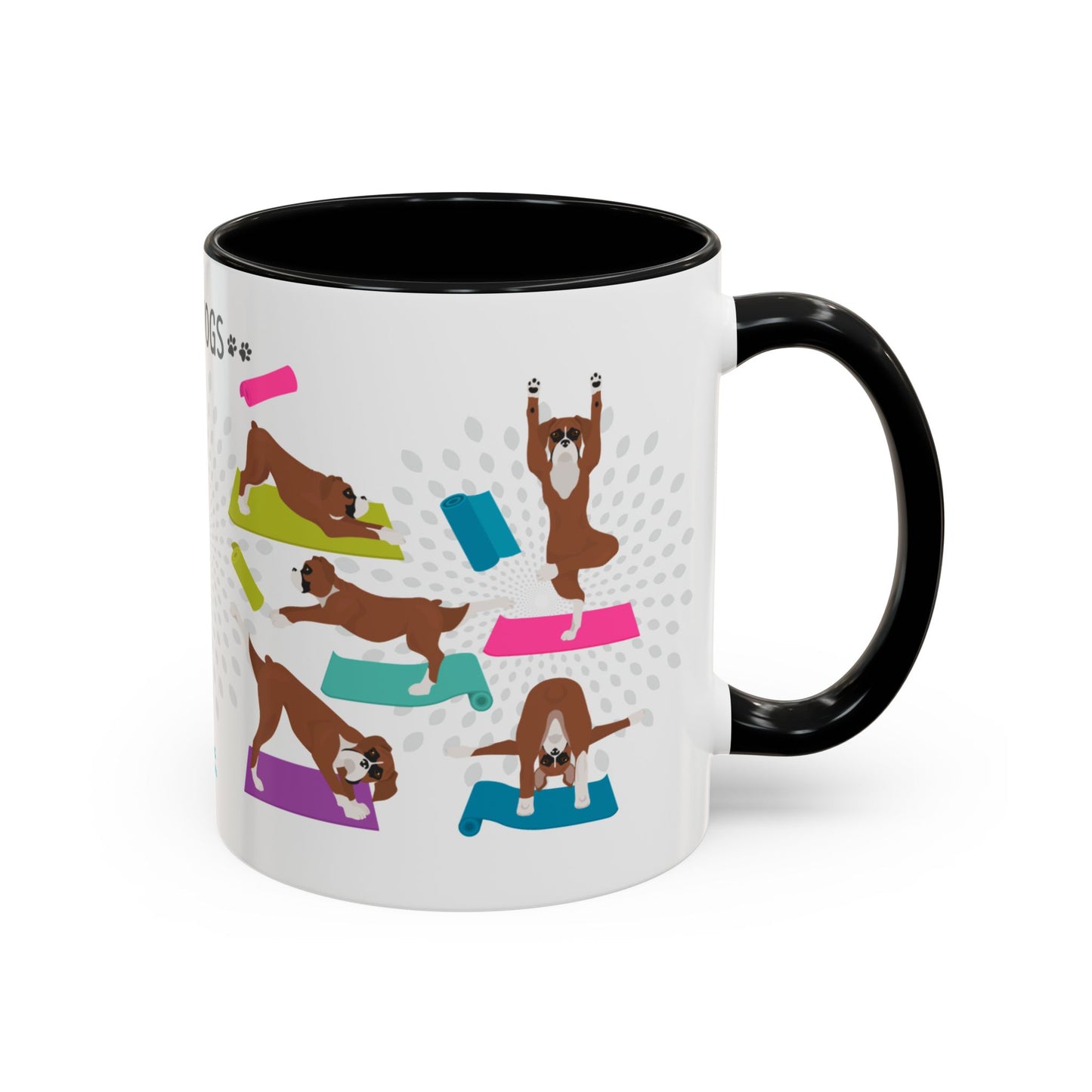 Yoga Dogs Coffee Mug - Meet the Boxer
