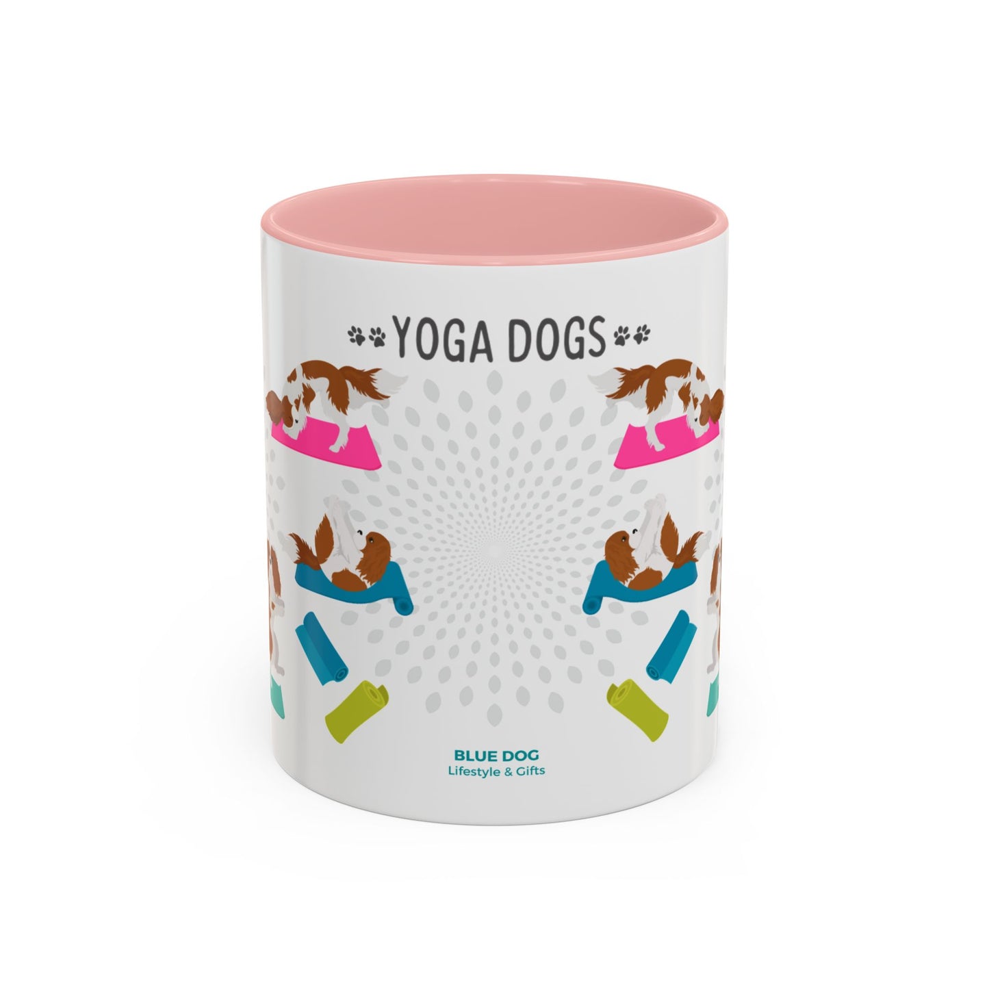 Yoga Dogs Coffee Mug - Meet the Cavalier King Charles