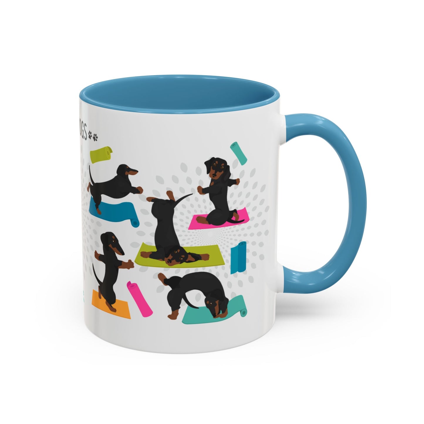 Yoga Dogs Coffee Mug - Meet the Daschund
