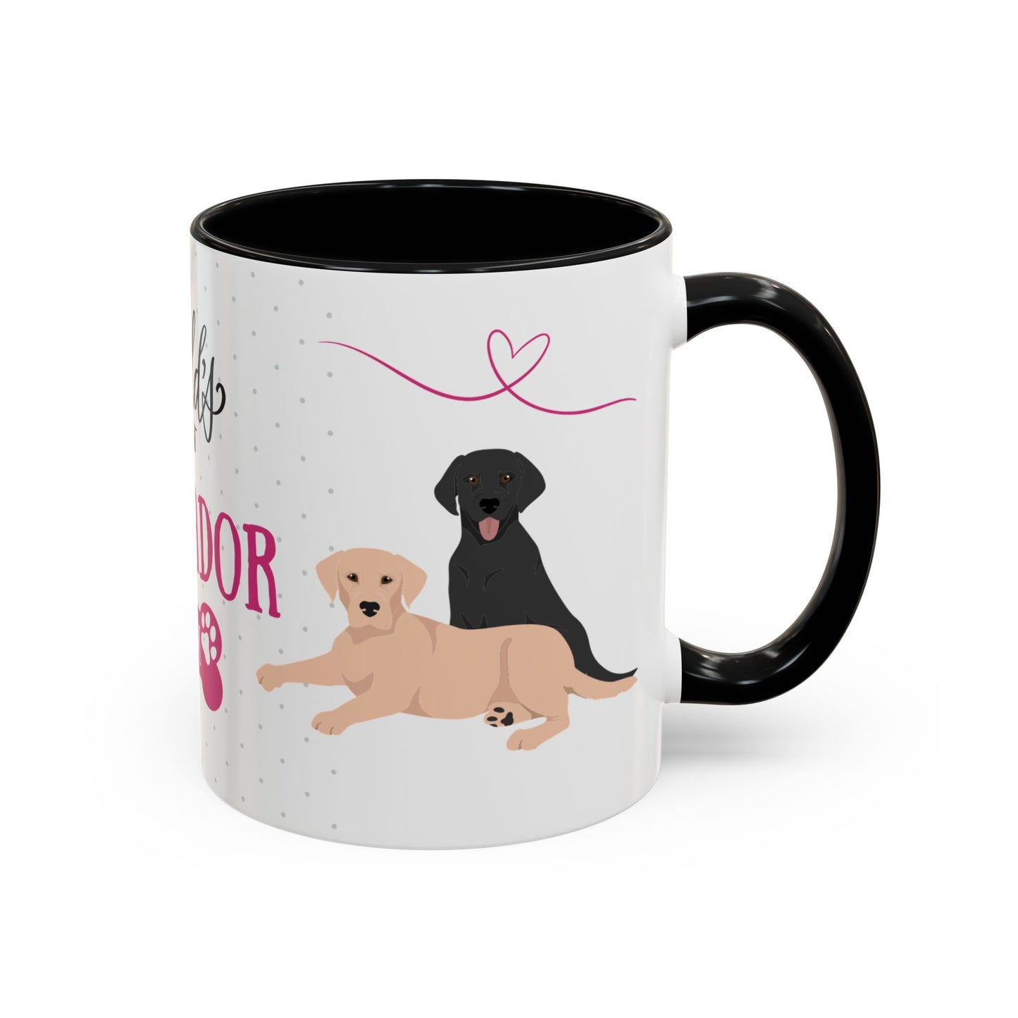 World's Best Labrador Mum Coffee Mug - Cute Dog Lover Gift
