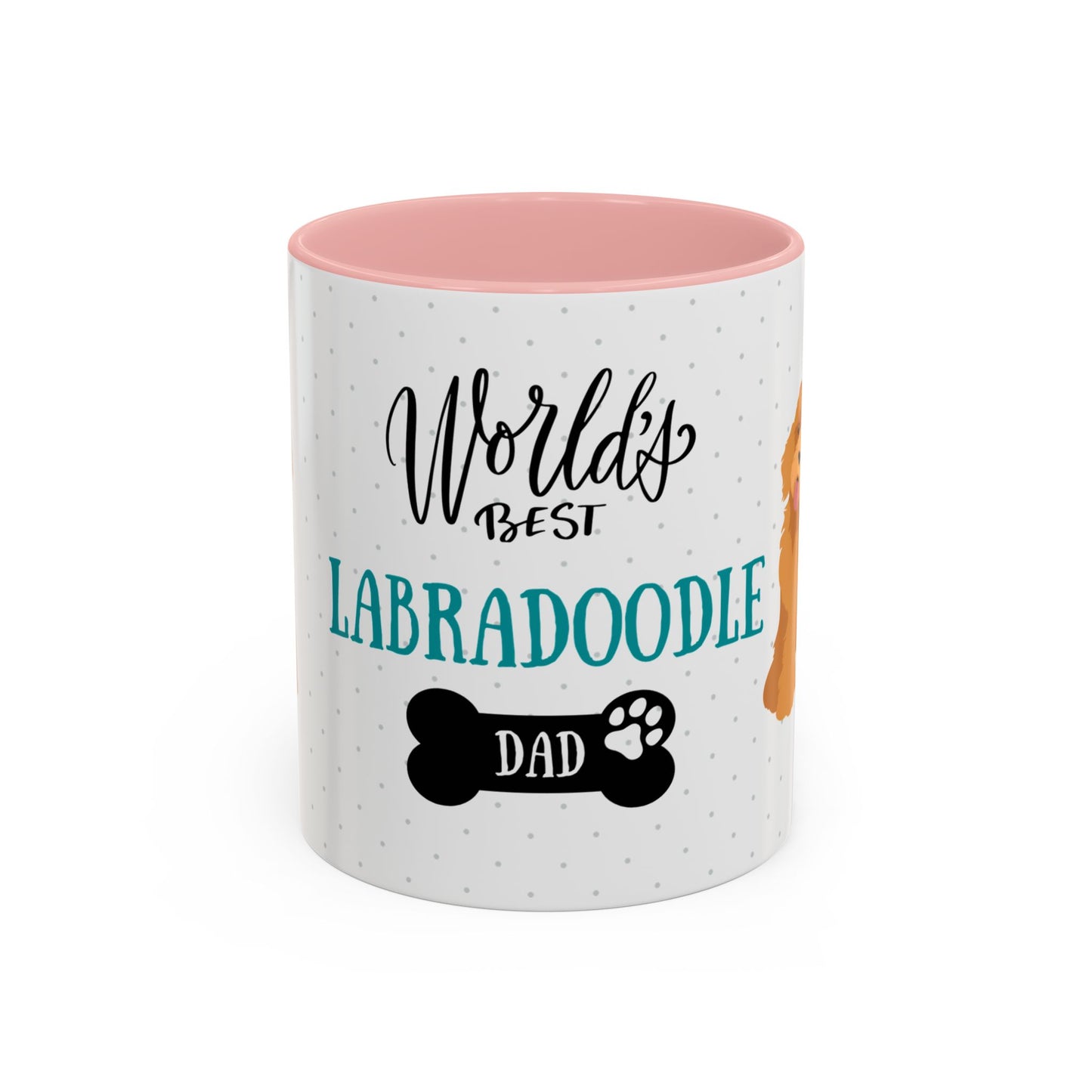 World's Best Labradoodle Dad Coffee Mug - Cute Dog Lover Gift