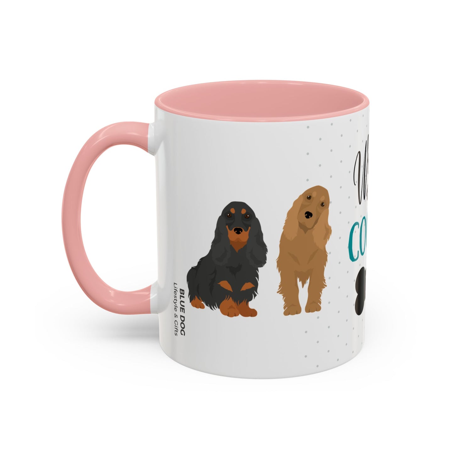 World's Best Cocker Spaniel Dad Coffee Mug - Cute Dog Lover Gift