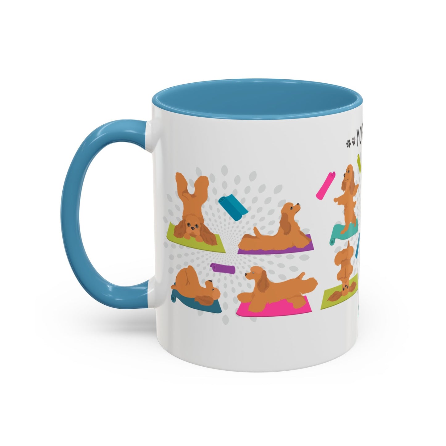 Yoga Dogs Coffee Mug - Meet the Cocker Spaniel