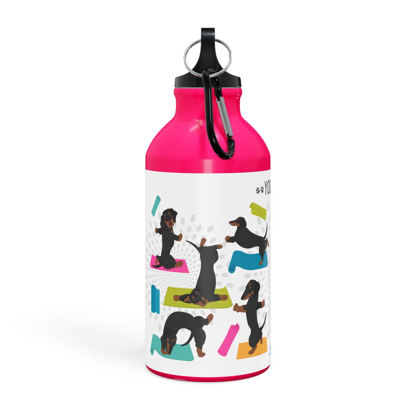 Yoga Dogs Sport Bottle - Daschund