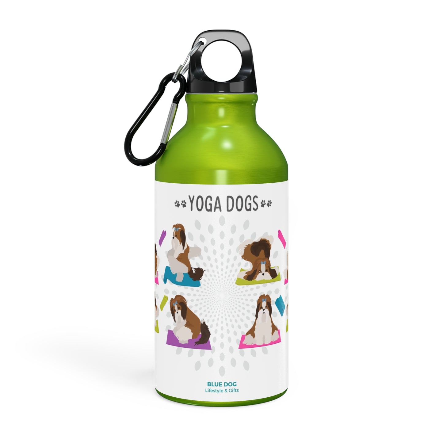 Yoga Dogs Sport Bottle - Shih Tzu
