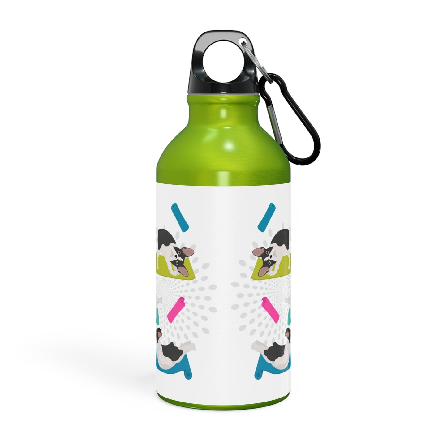 Yoga Dogs Sport Bottle - French Bulldog